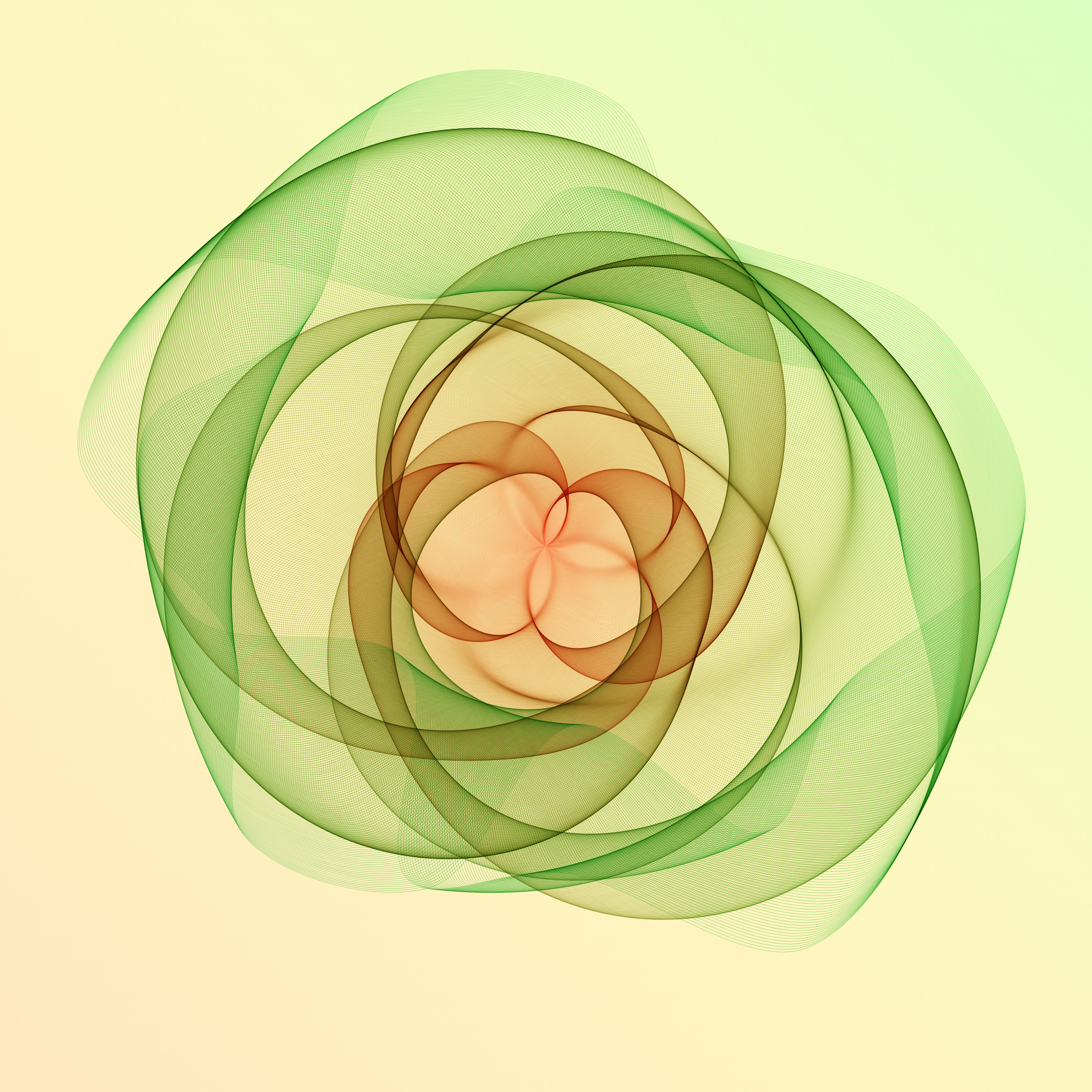 Art Blocks - Art Blocks v2 - Flowers #2597 - NFT # 116002597