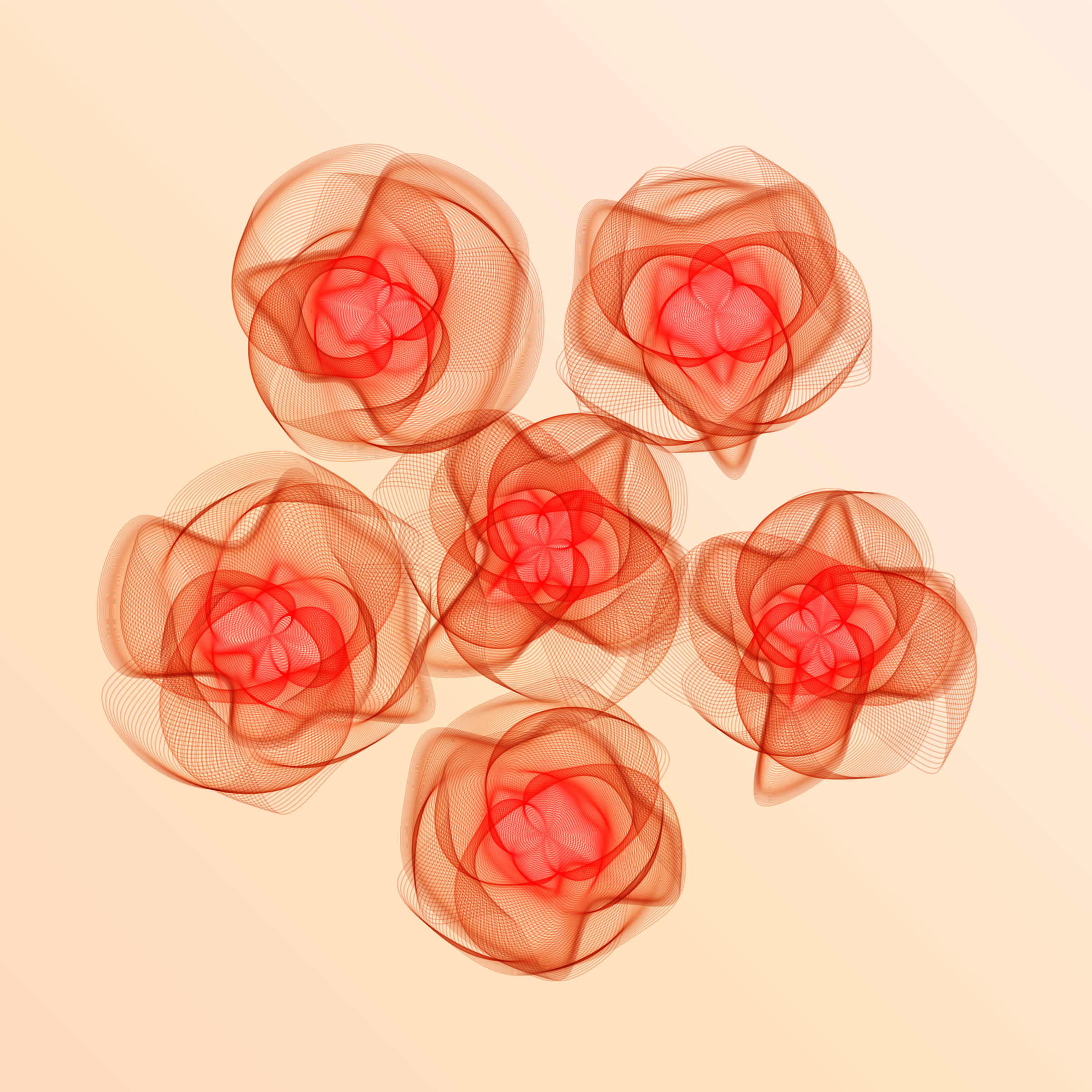 Art Blocks - Art Blocks v2 - Flowers #2604 - NFT # 116002604