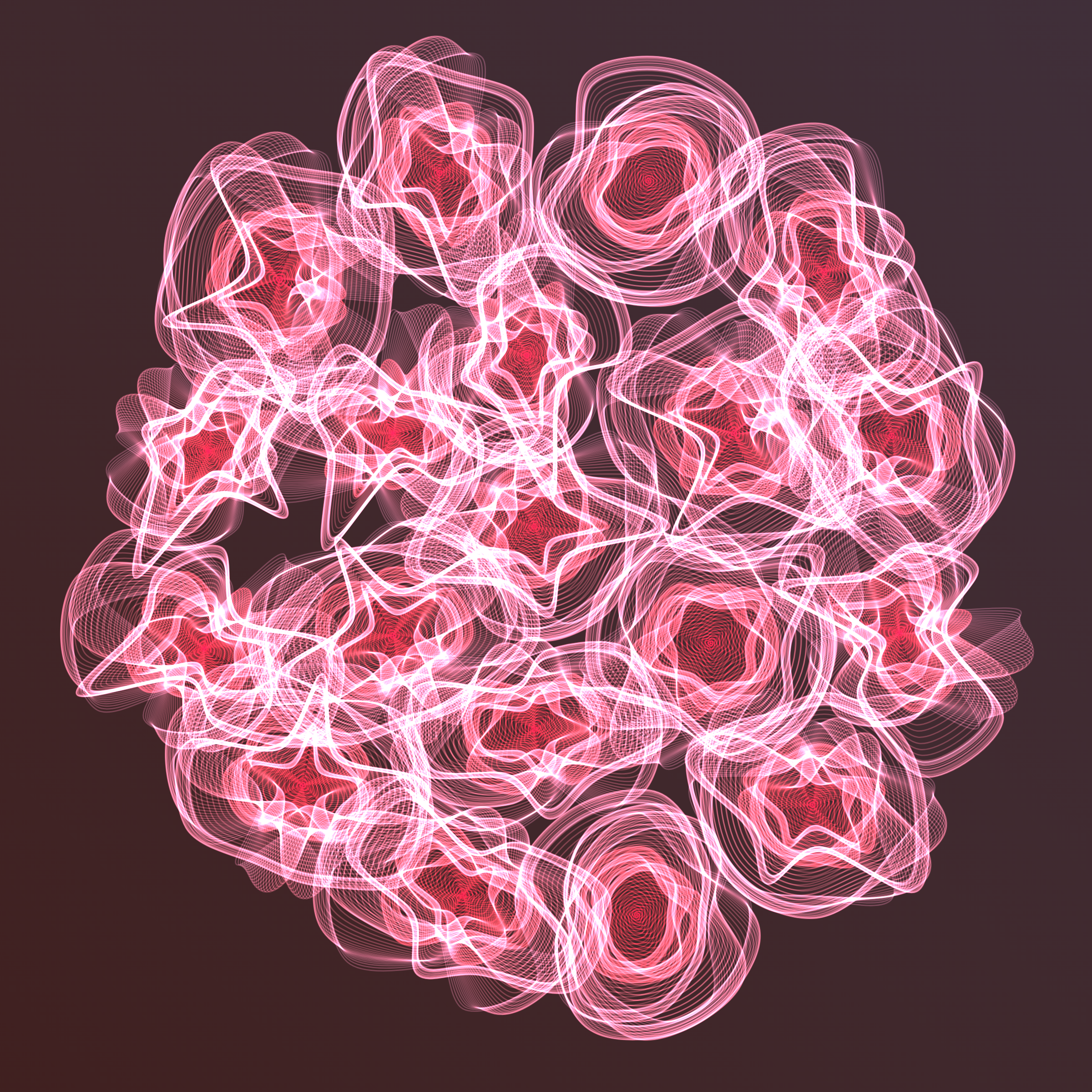 Art Blocks - Art Blocks v2 - Flowers #2605 - NFT # 116002605