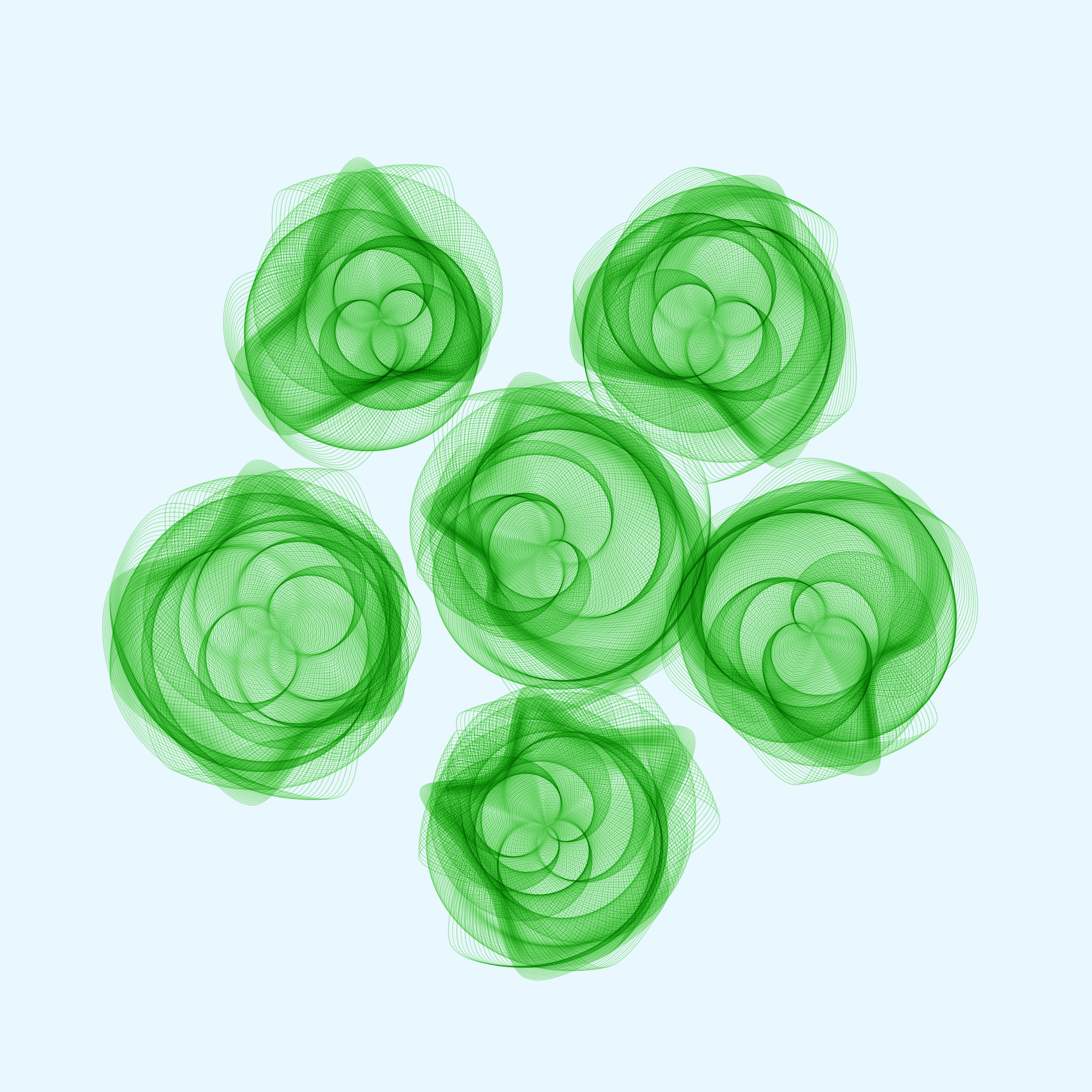 Art Blocks - Art Blocks v2 - Flowers #2612 - NFT # 116002612