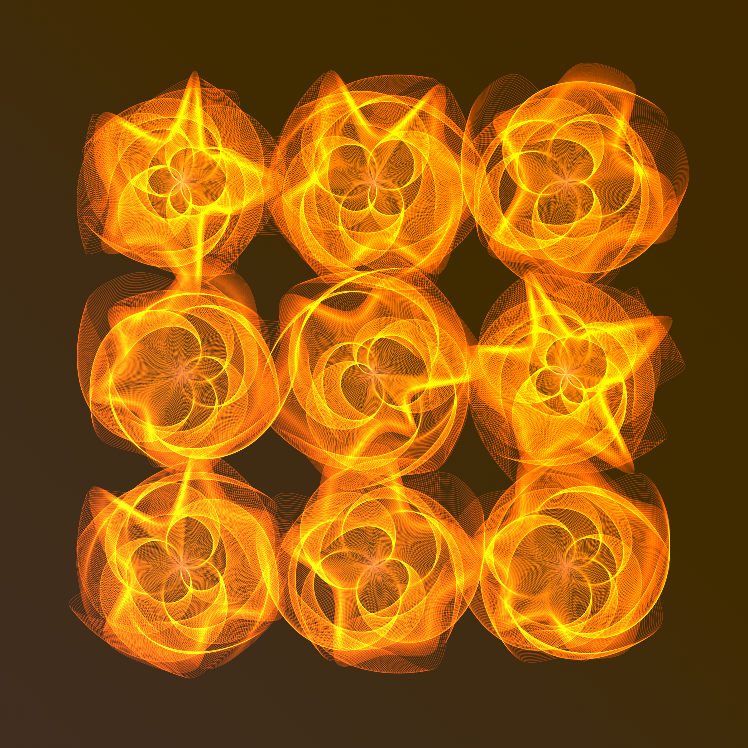 Art Blocks - Art Blocks v2 - Flowers #2614 - NFT # 116002614