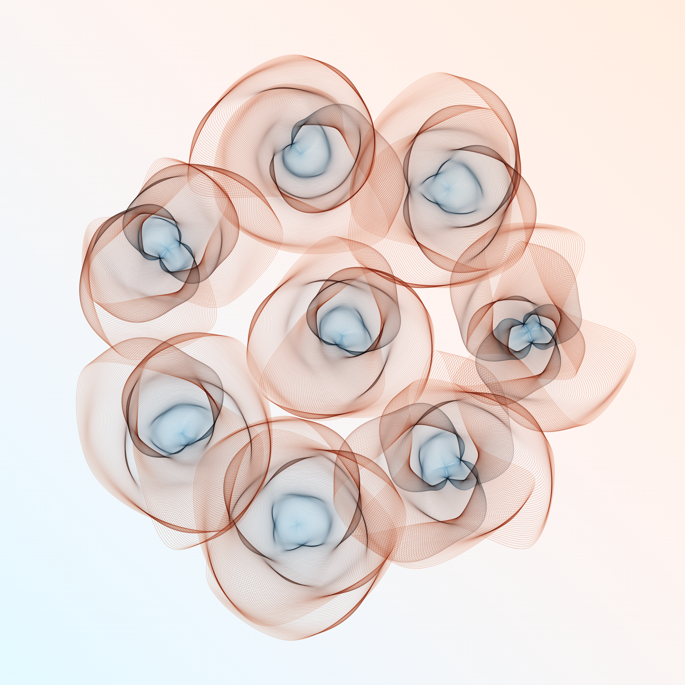 Art Blocks - Art Blocks v2 - Flowers #2615 - NFT # 116002615