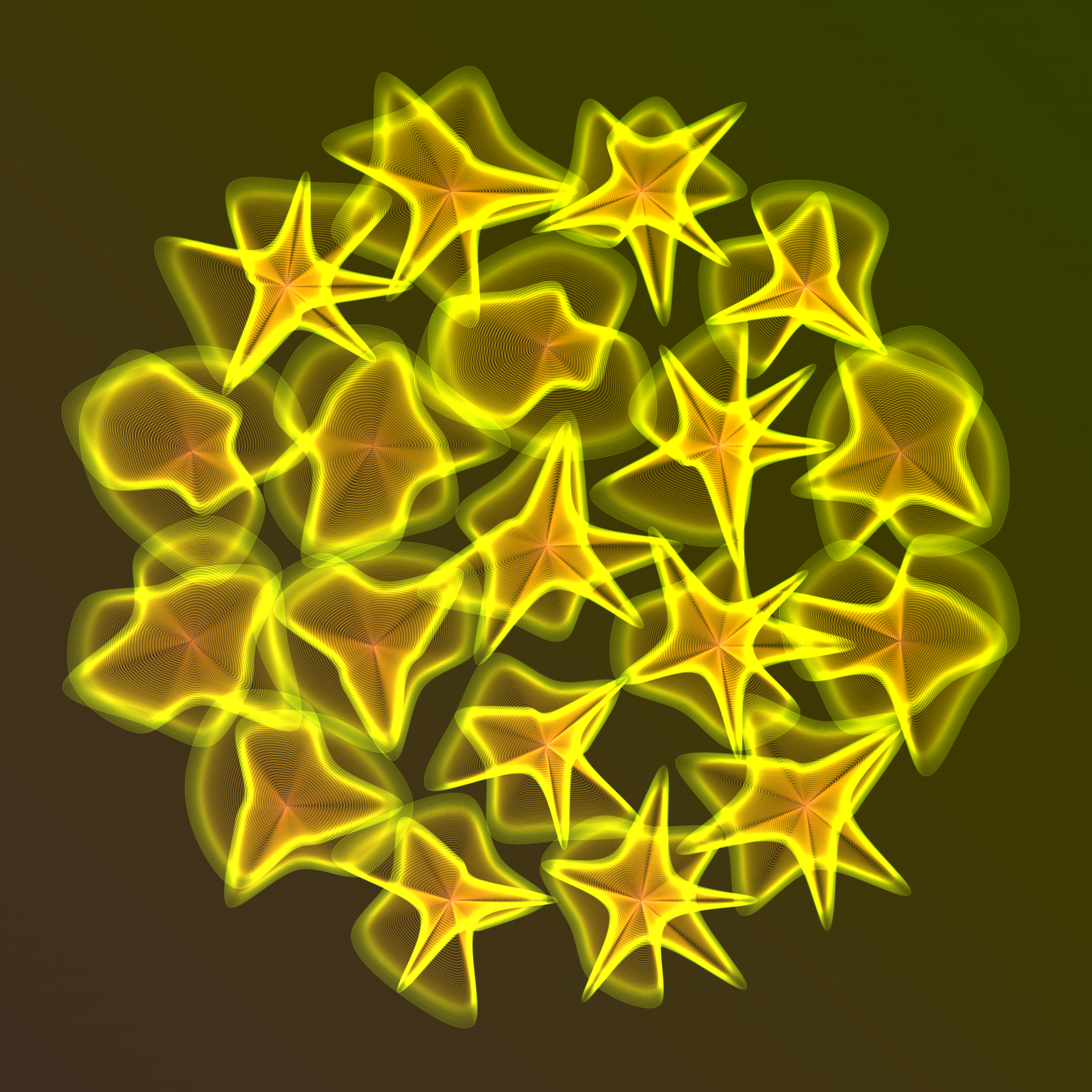 Art Blocks - Art Blocks v2 - Flowers #2617 - NFT # 116002617