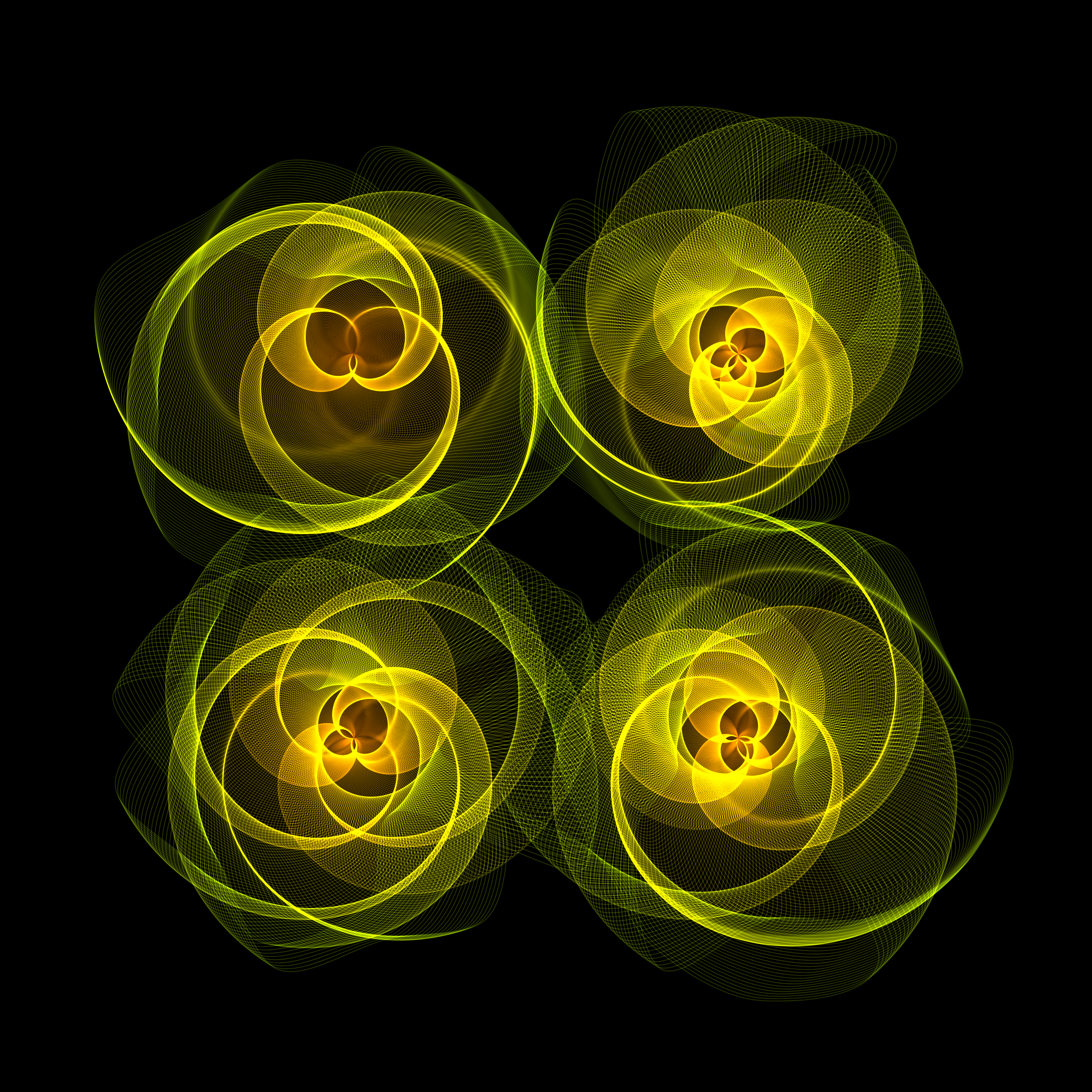 Art Blocks - Art Blocks v2 - Flowers #2620 - NFT # 116002620