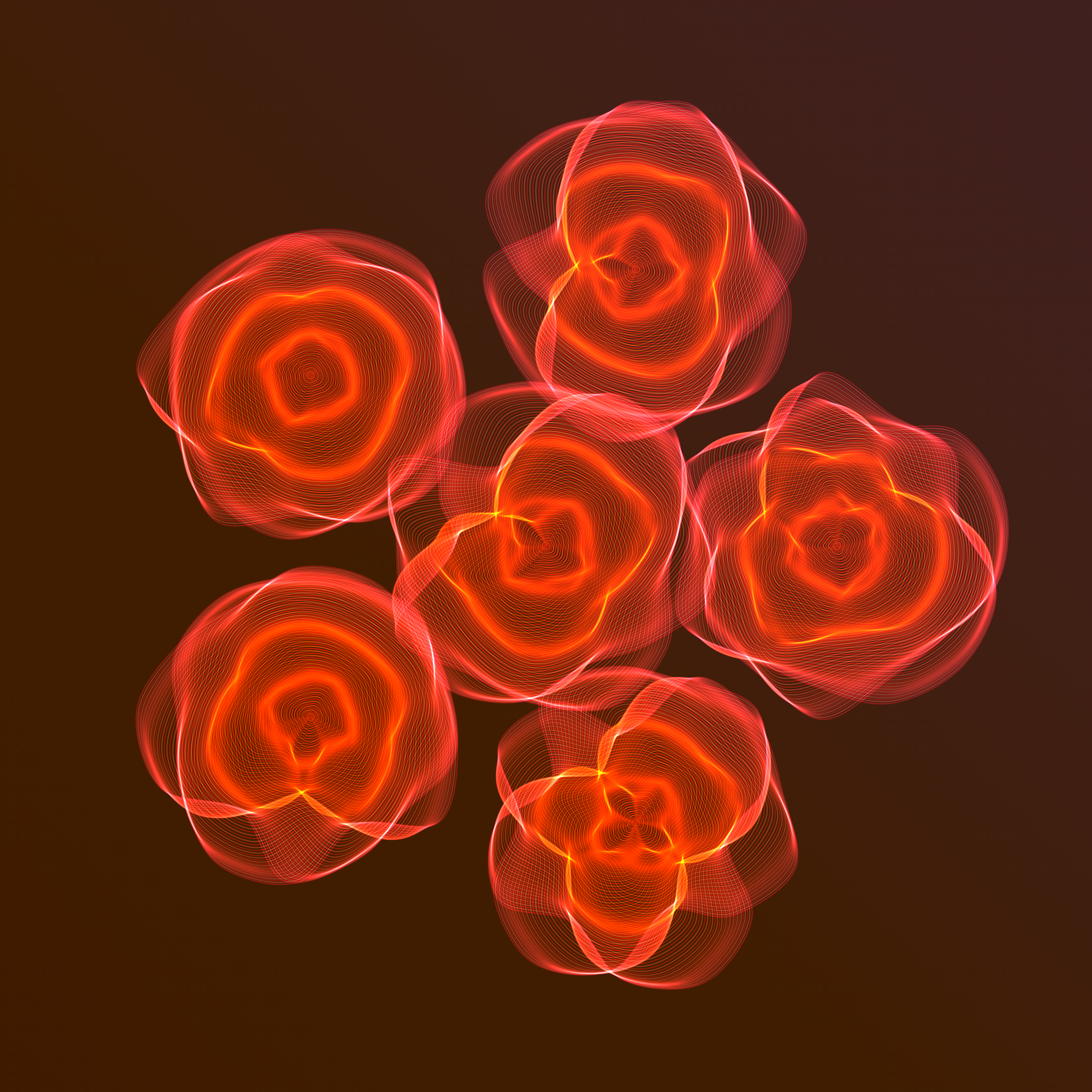 Art Blocks - Art Blocks v2 - Flowers #2631 - NFT # 116002631