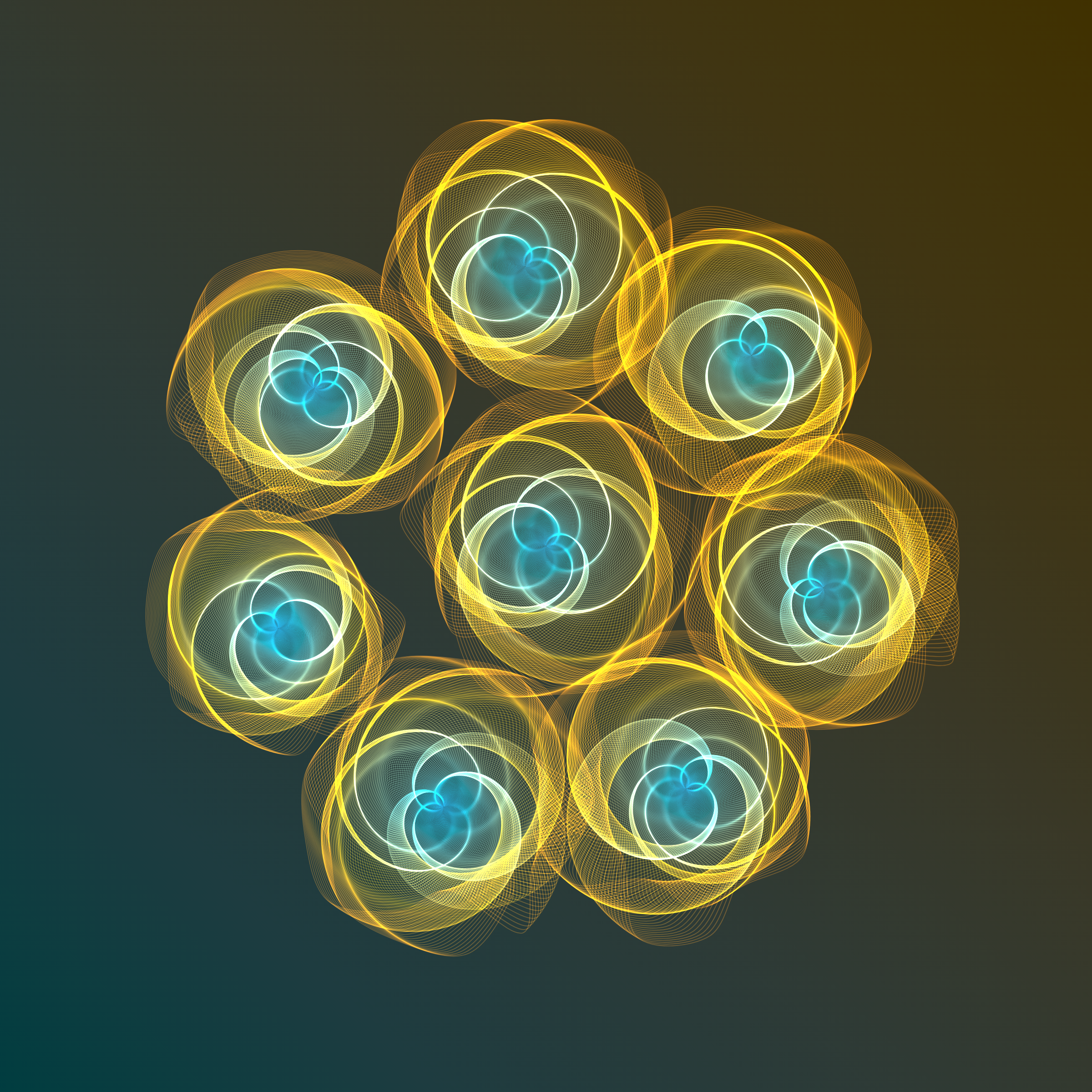 Art Blocks - Art Blocks v2 - Flowers #2638 - NFT # 116002638