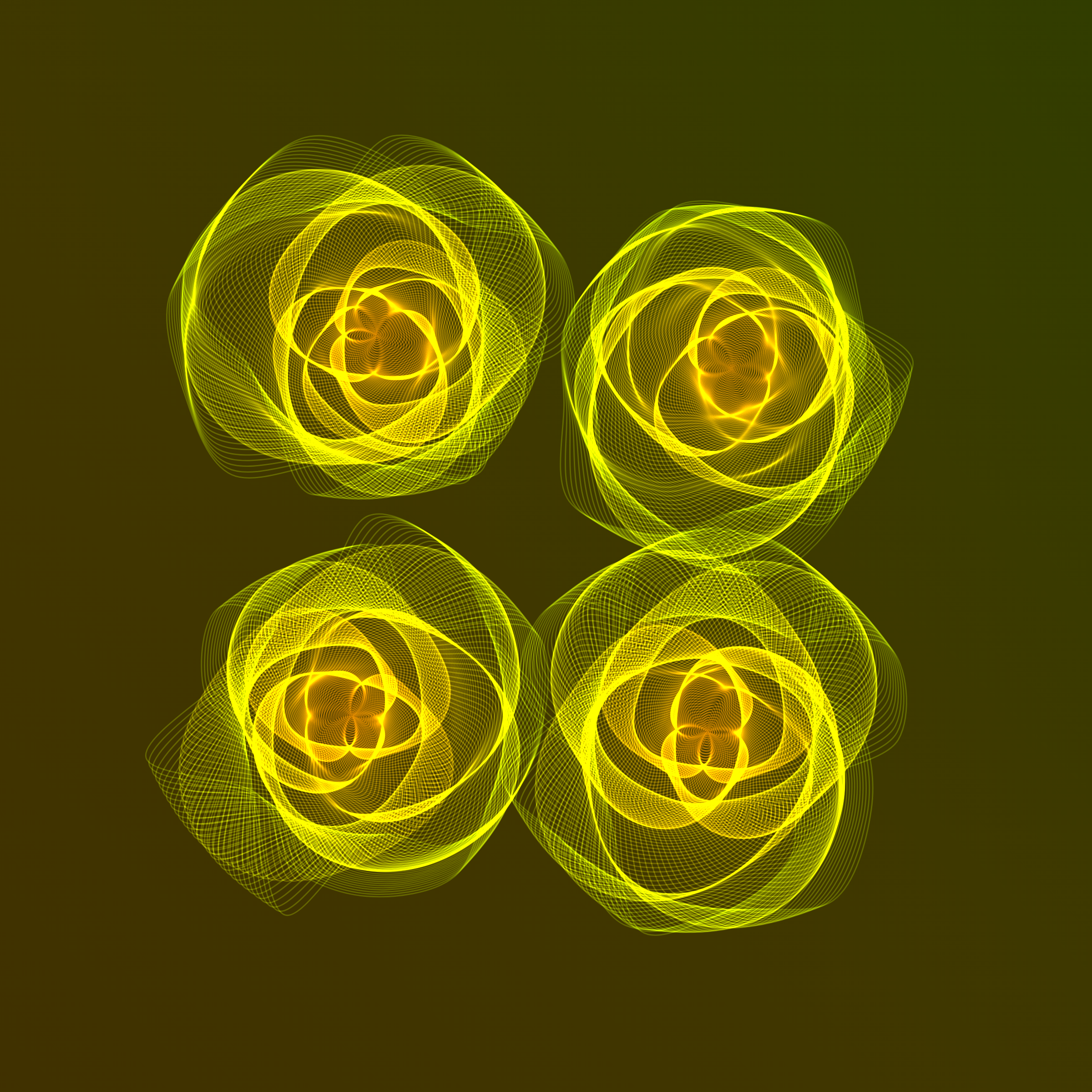 Art Blocks - Art Blocks v2 - Flowers #2645 - NFT # 116002645