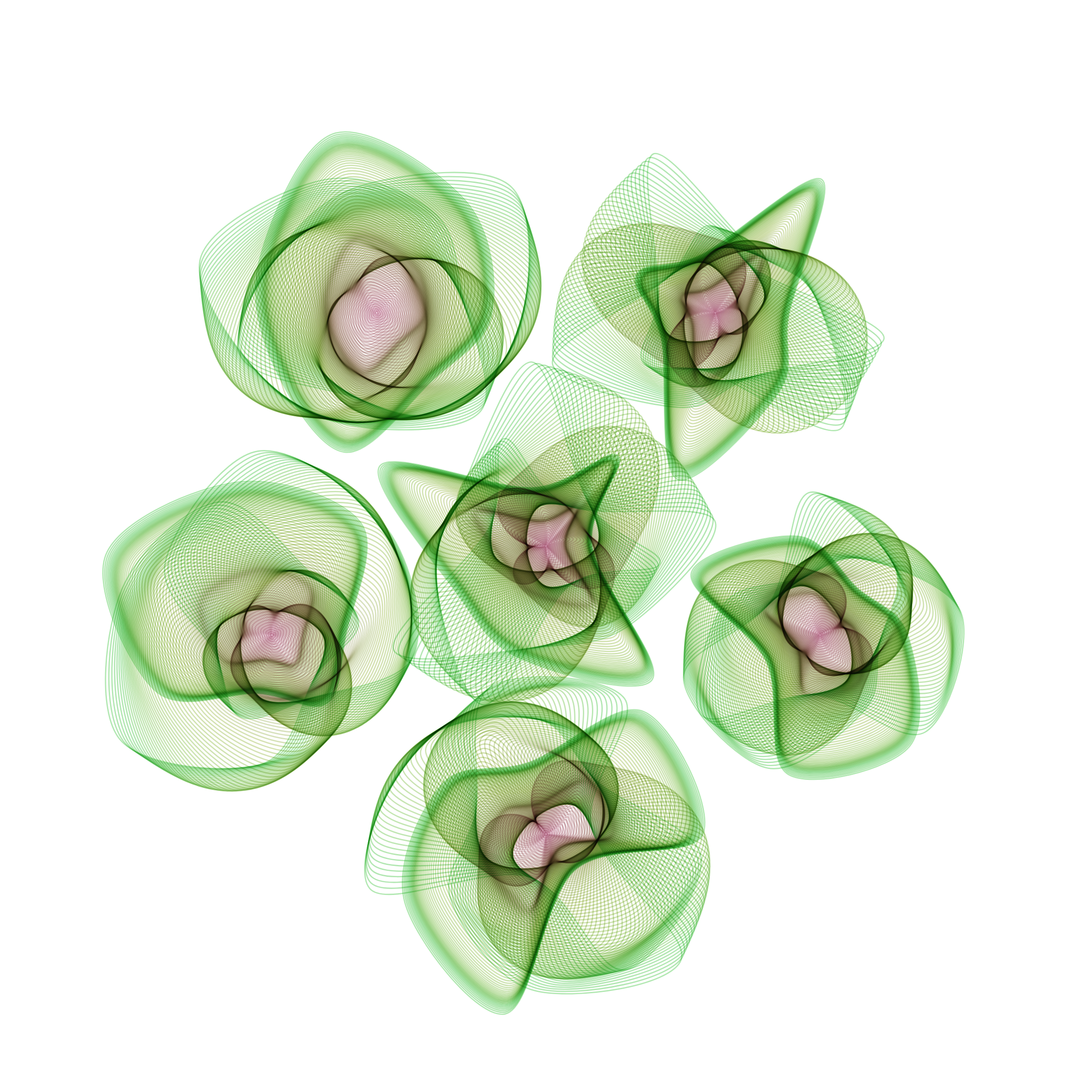 Art Blocks - Art Blocks v2 - Flowers #2674 - NFT # 116002674