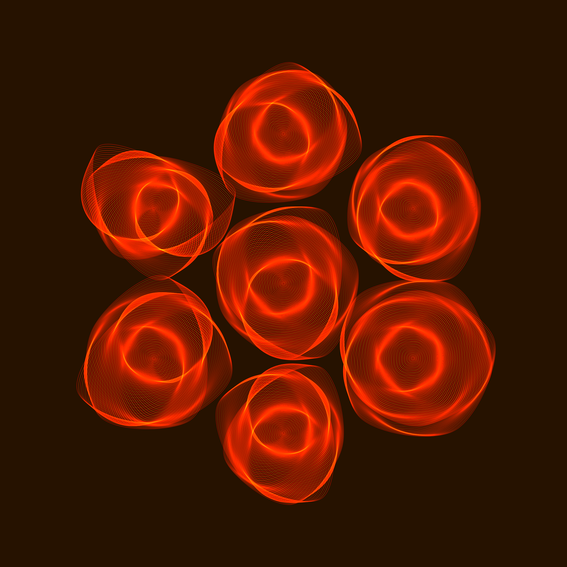 Art Blocks - Art Blocks v2 - Flowers #2680 - NFT # 116002680