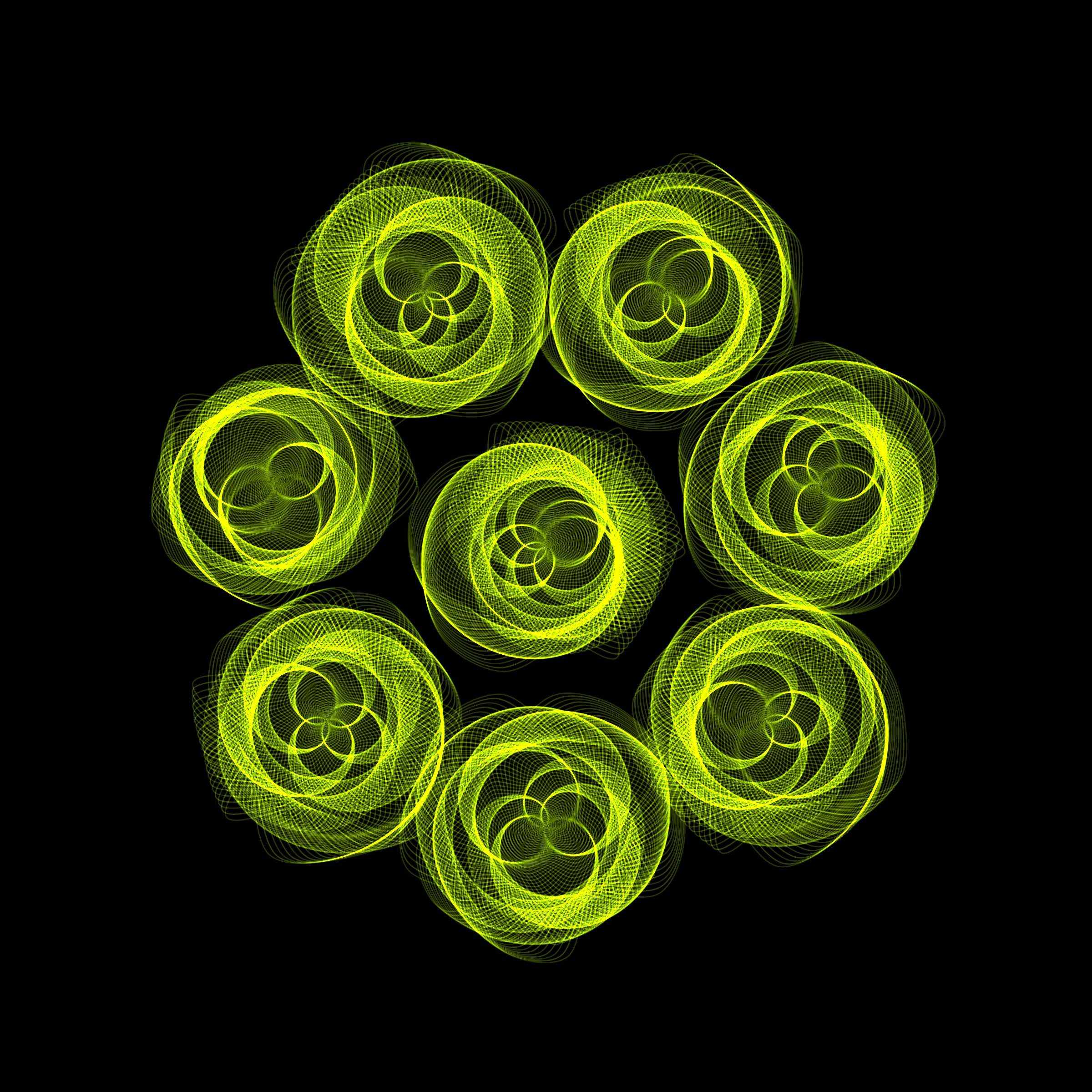 Art Blocks - Art Blocks v2 - Flowers #2681 - NFT # 116002681