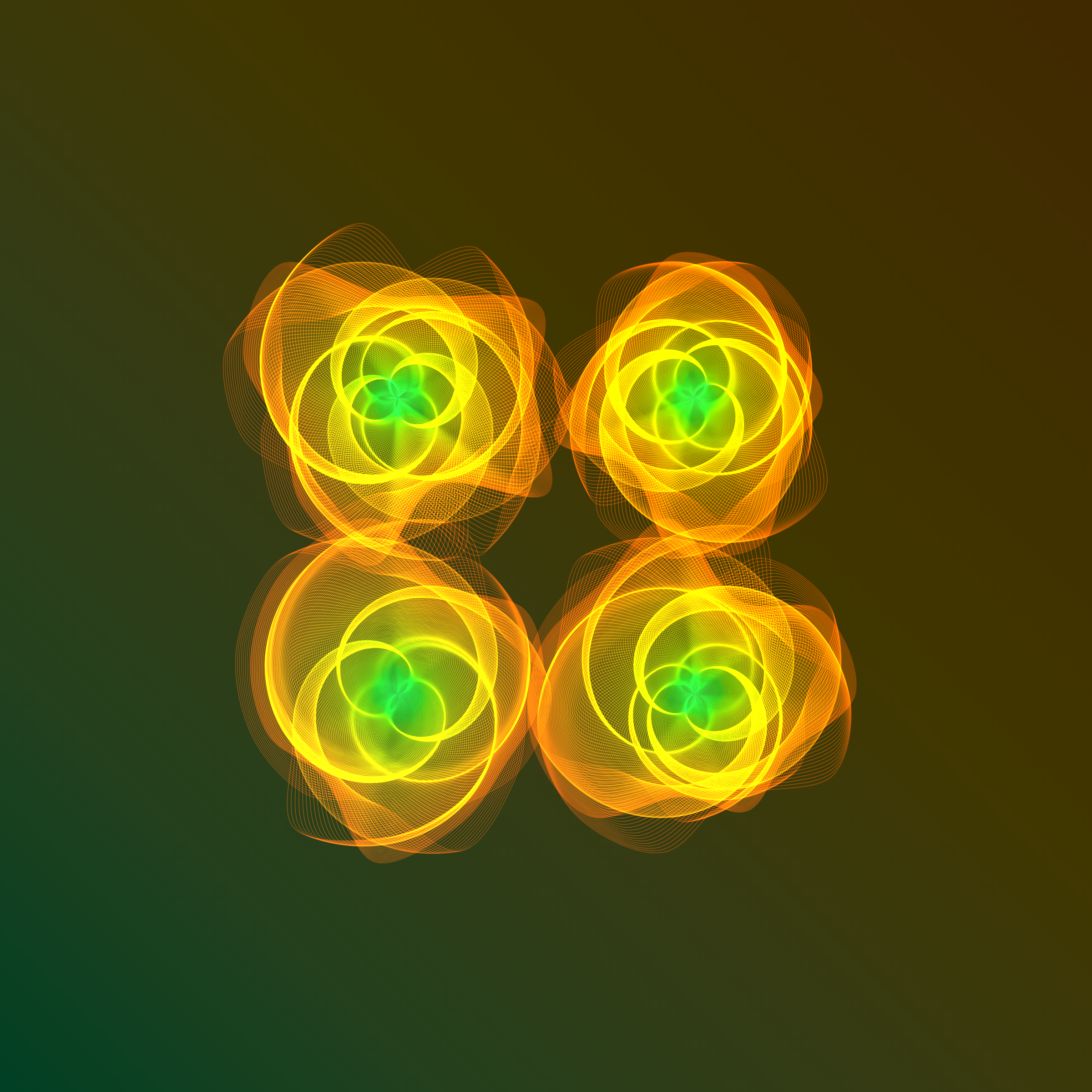 Art Blocks - Art Blocks v2 - Flowers #2687 - NFT # 116002687