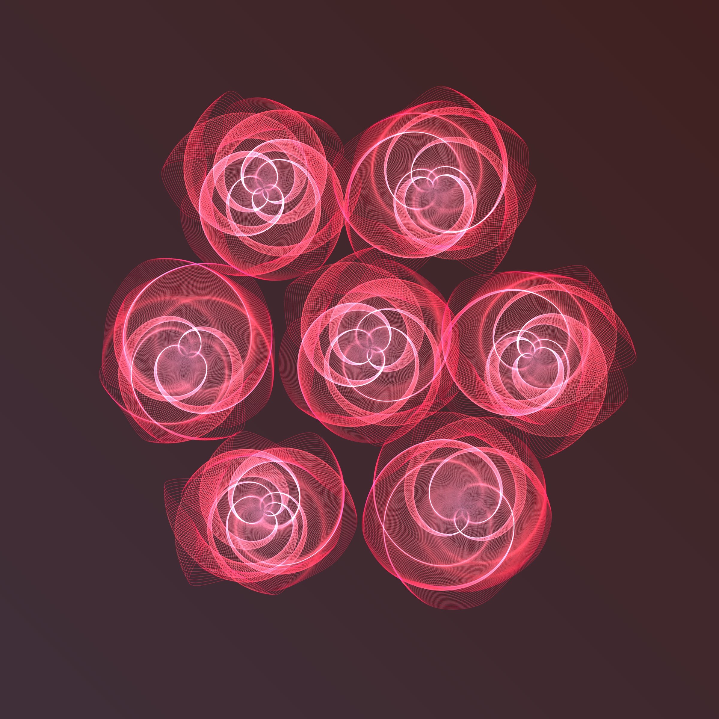 Art Blocks - Art Blocks v2 - Flowers #2688 - NFT # 116002688