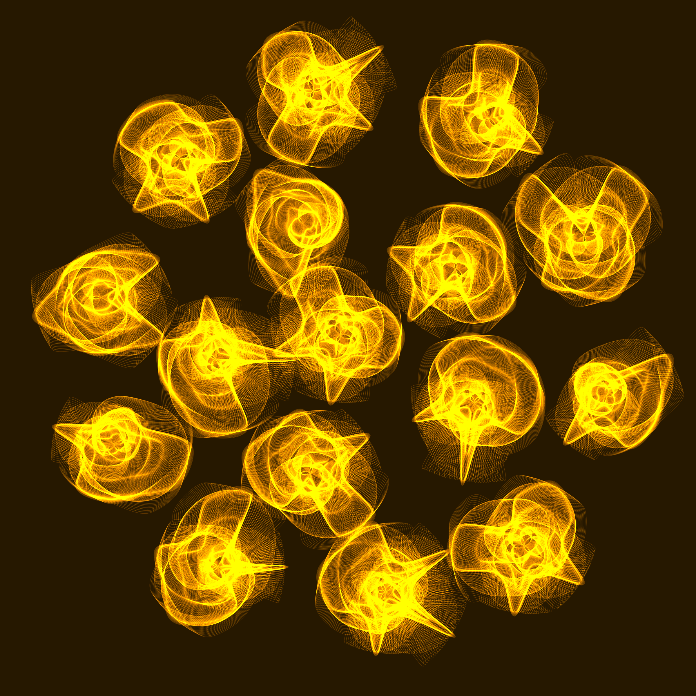 Art Blocks - Art Blocks v2 - Flowers #2689 - NFT # 116002689