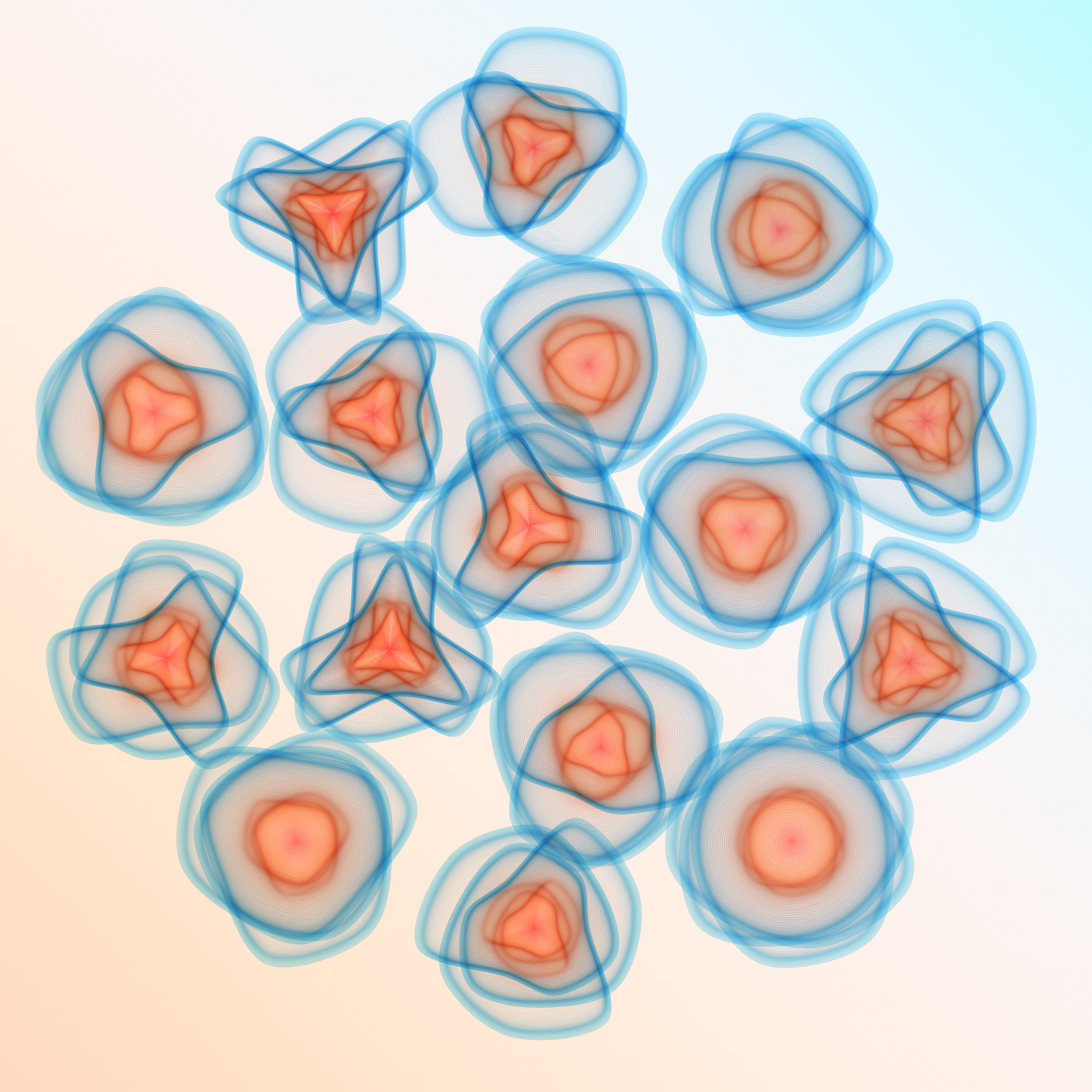 Art Blocks - Art Blocks v2 - Flowers #2707 - NFT # 116002707