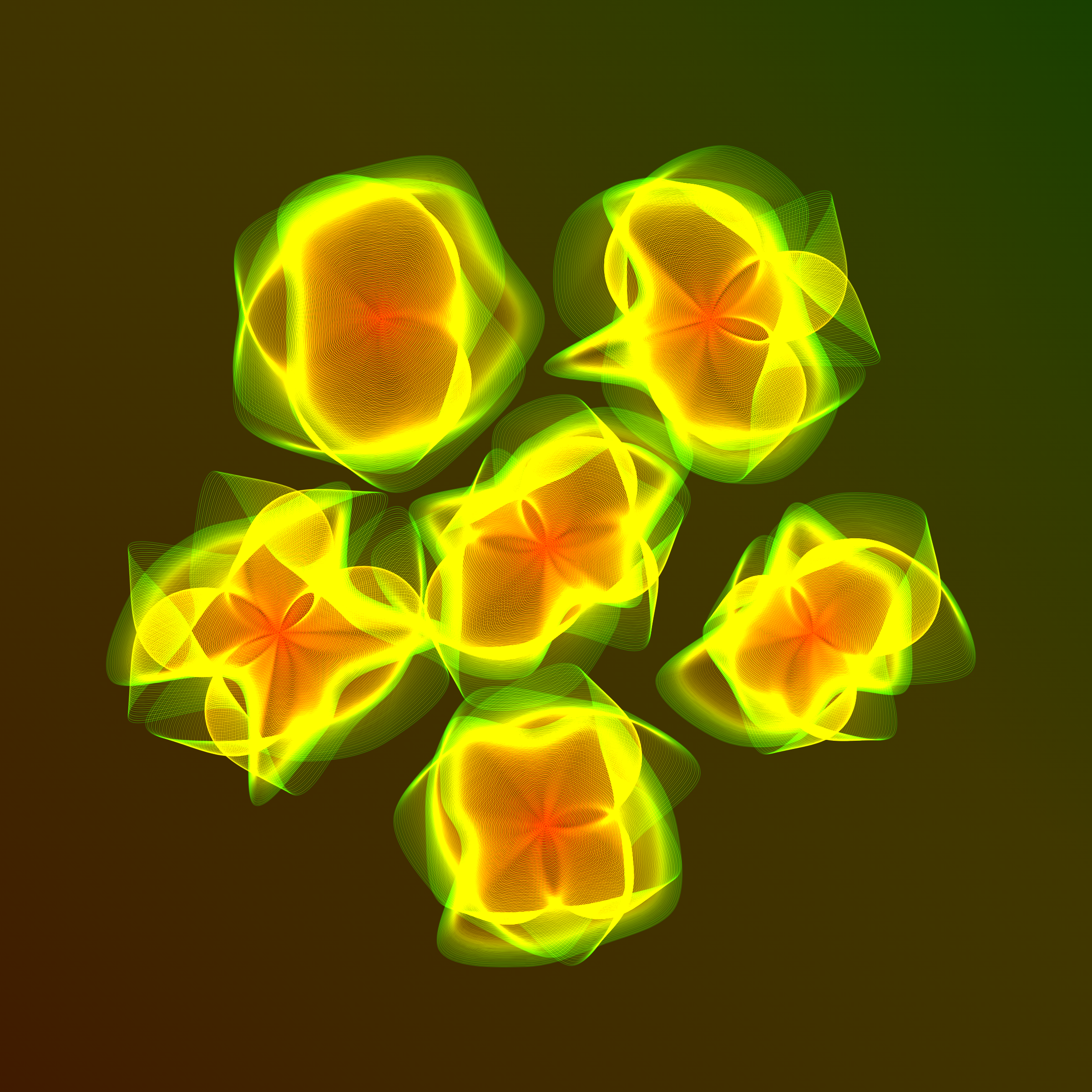 Art Blocks - Art Blocks v2 - Flowers #2709 - NFT # 116002709