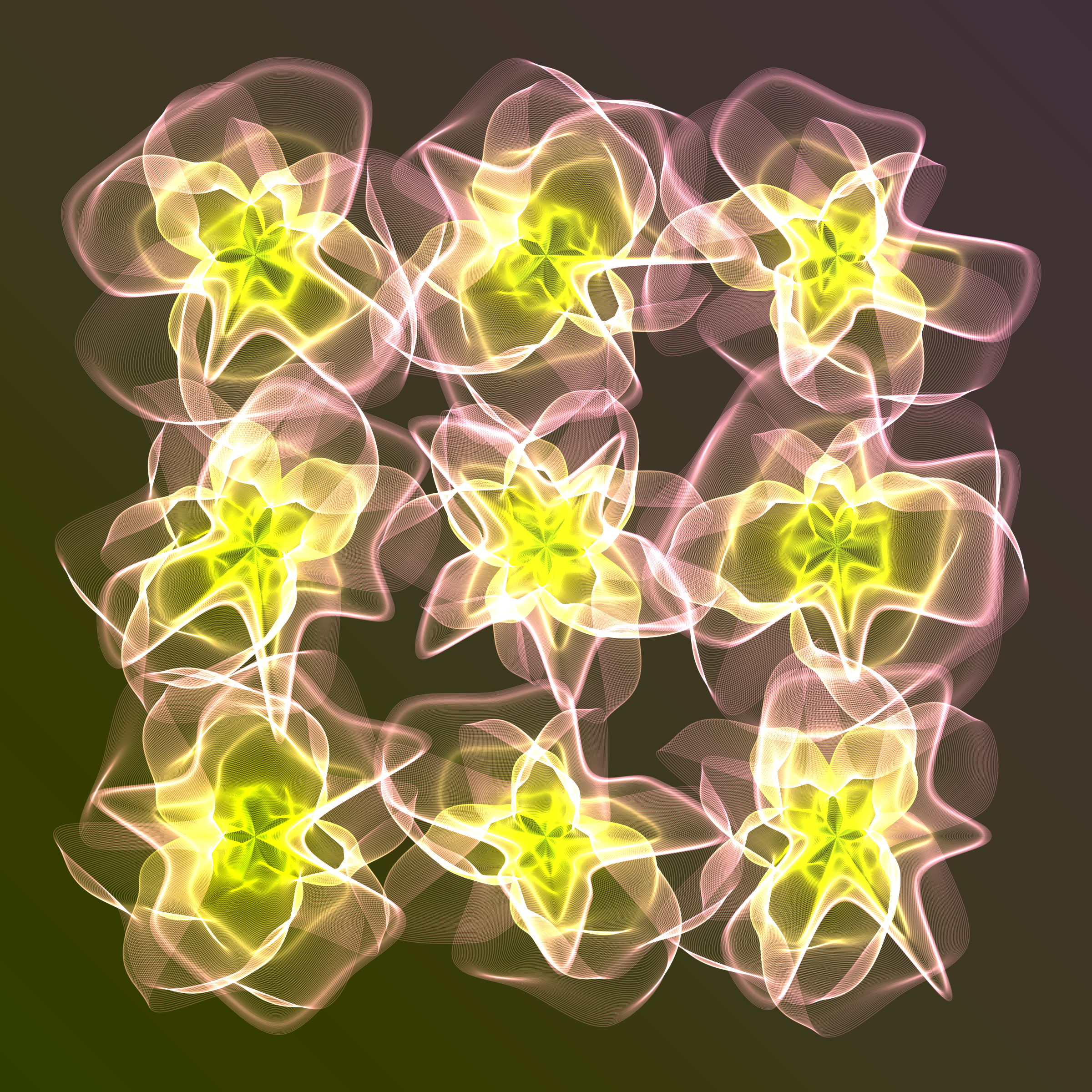 Art Blocks - Art Blocks v2 - Flowers #2712 - NFT # 116002712