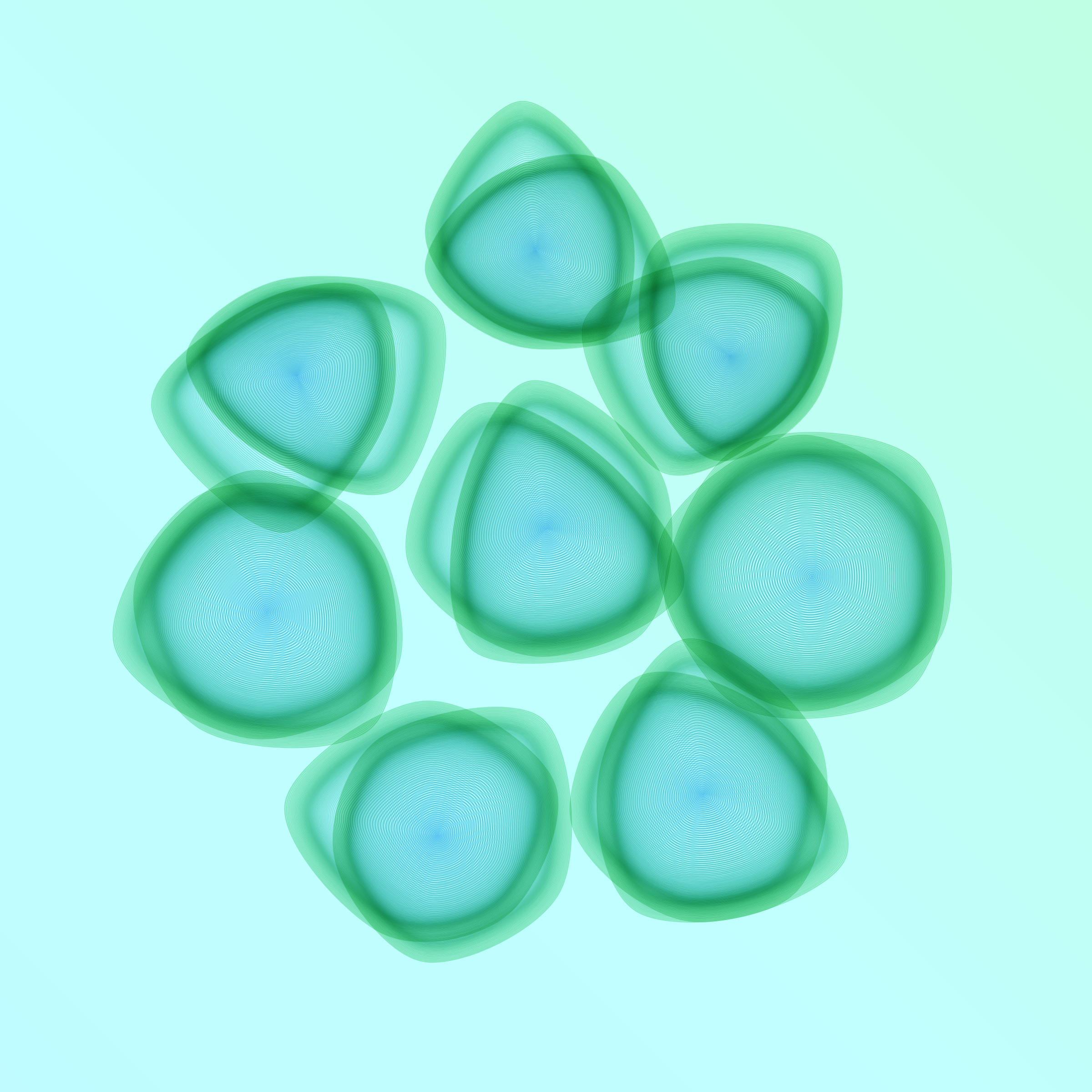 Art Blocks - Art Blocks v2 - Flowers #2714 - NFT # 116002714