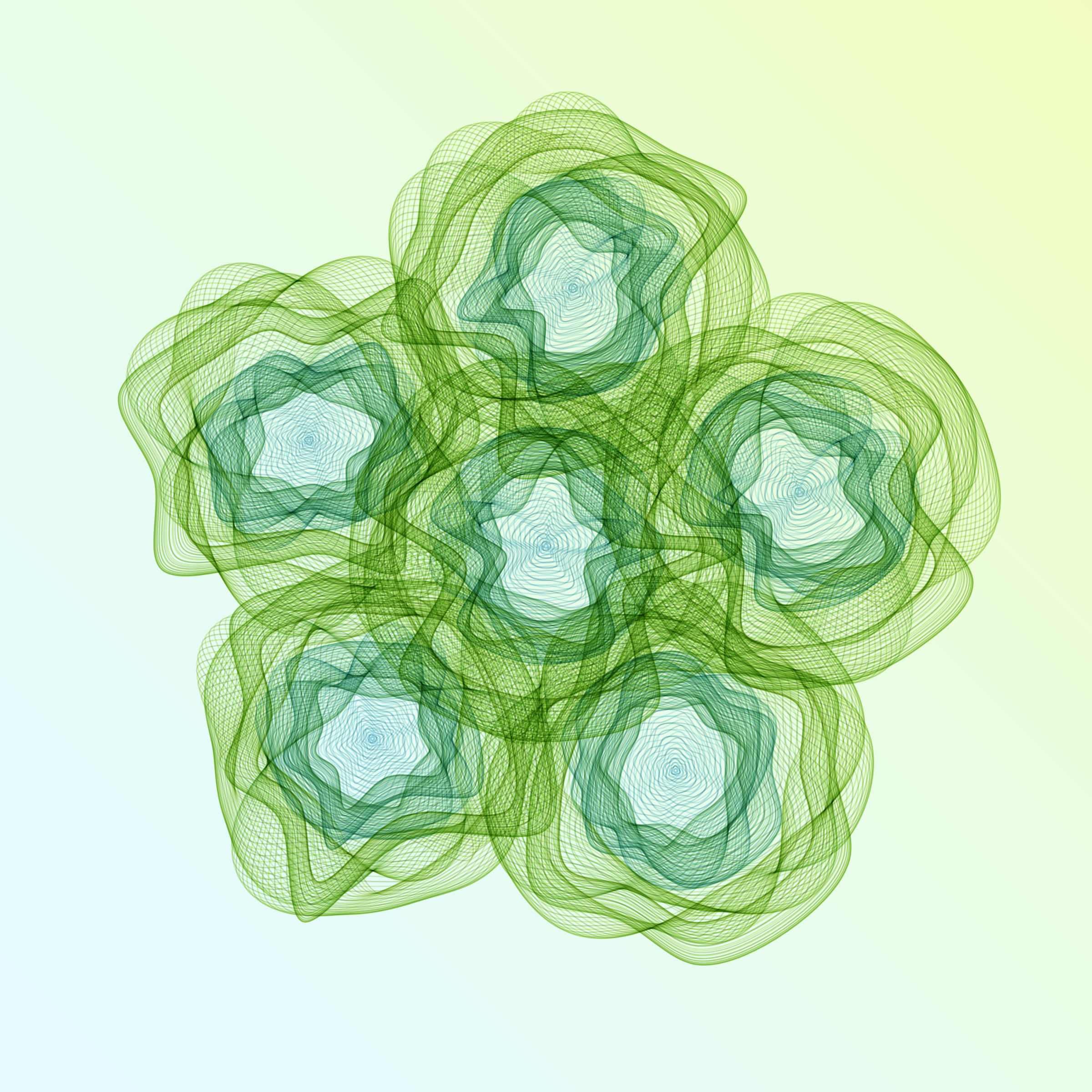 Art Blocks - Art Blocks v2 - Flowers #2726 - NFT # 116002726