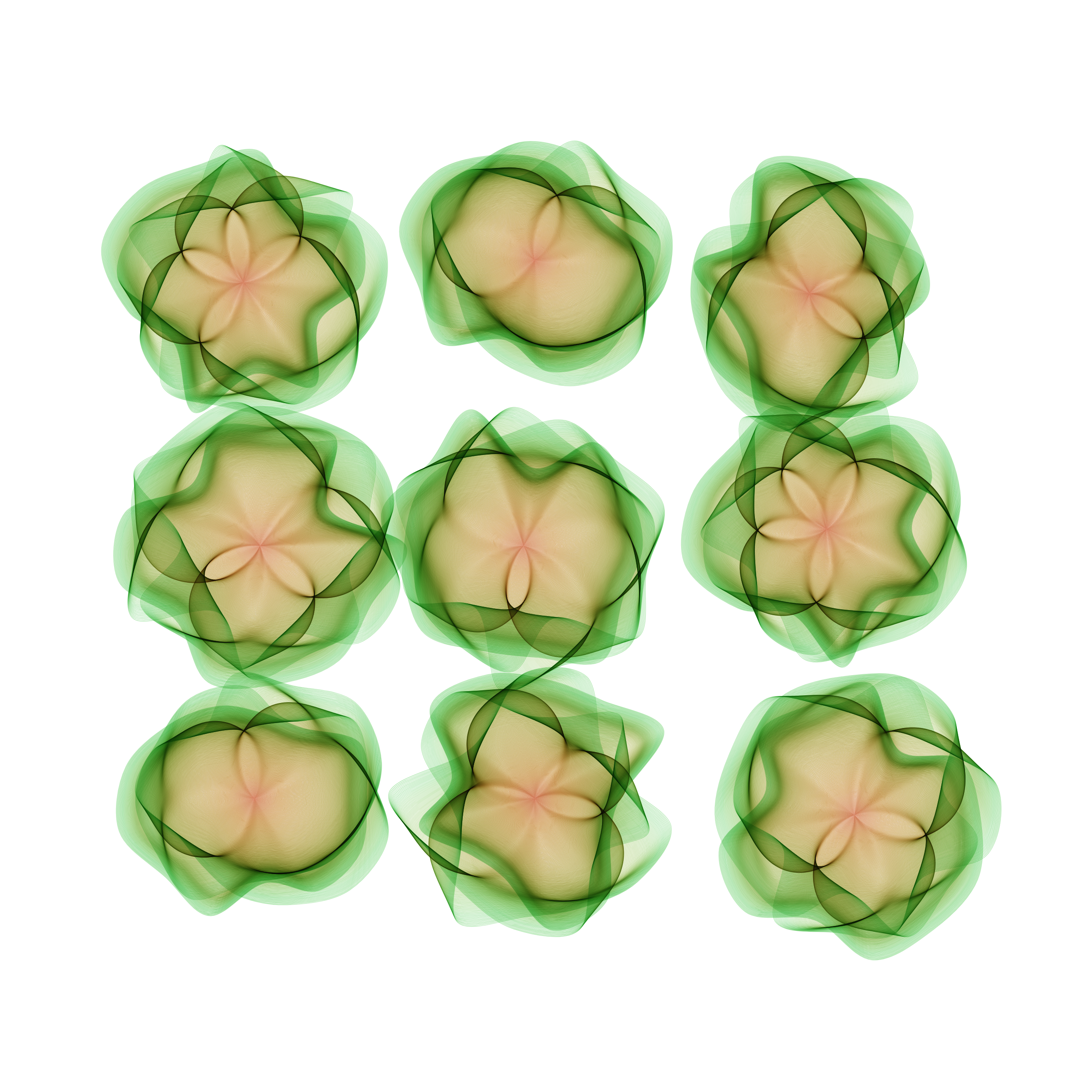 Art Blocks - Art Blocks v2 - Flowers #2727 - NFT # 116002727