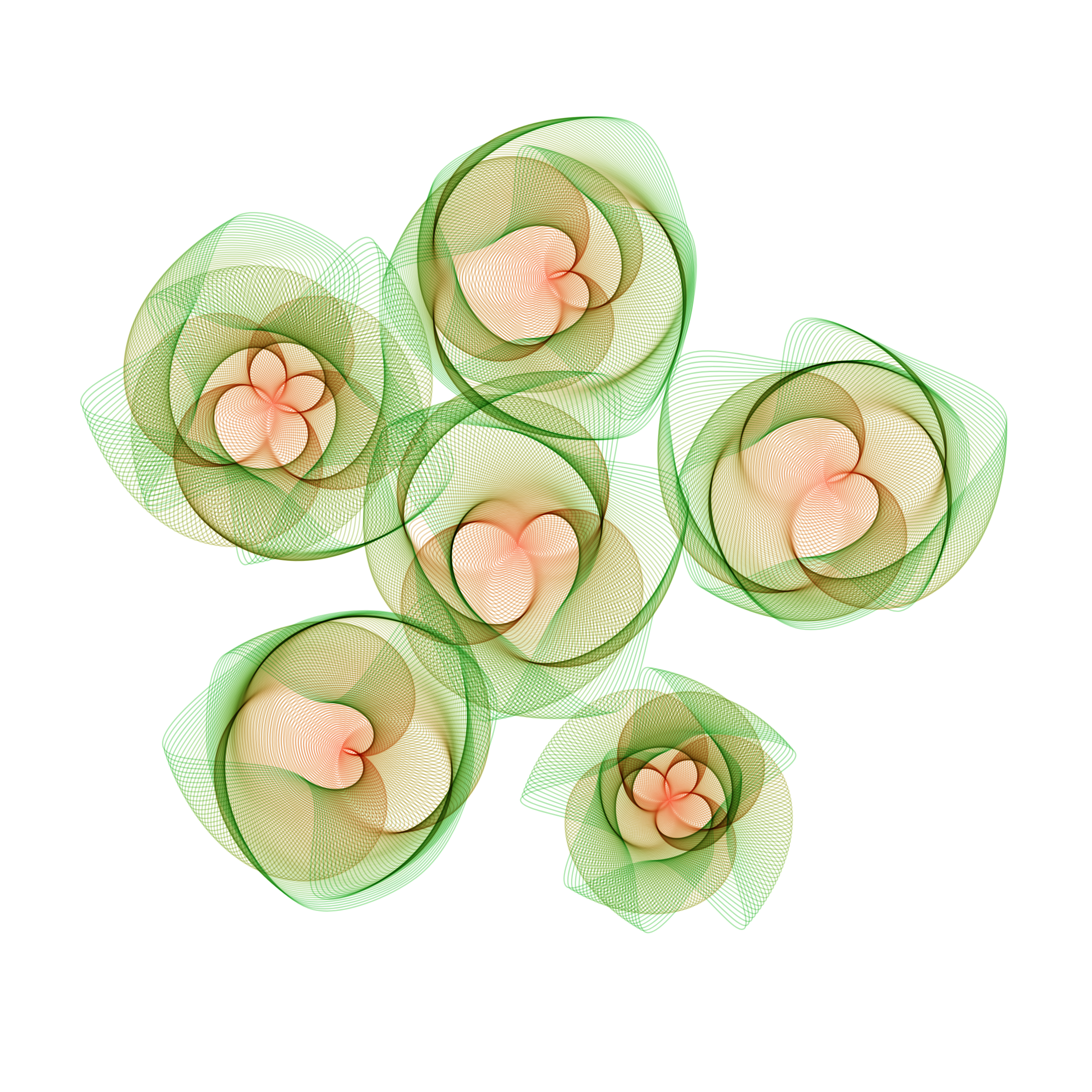 Art Blocks - Art Blocks v2 - Flowers #2733 - NFT # 116002733