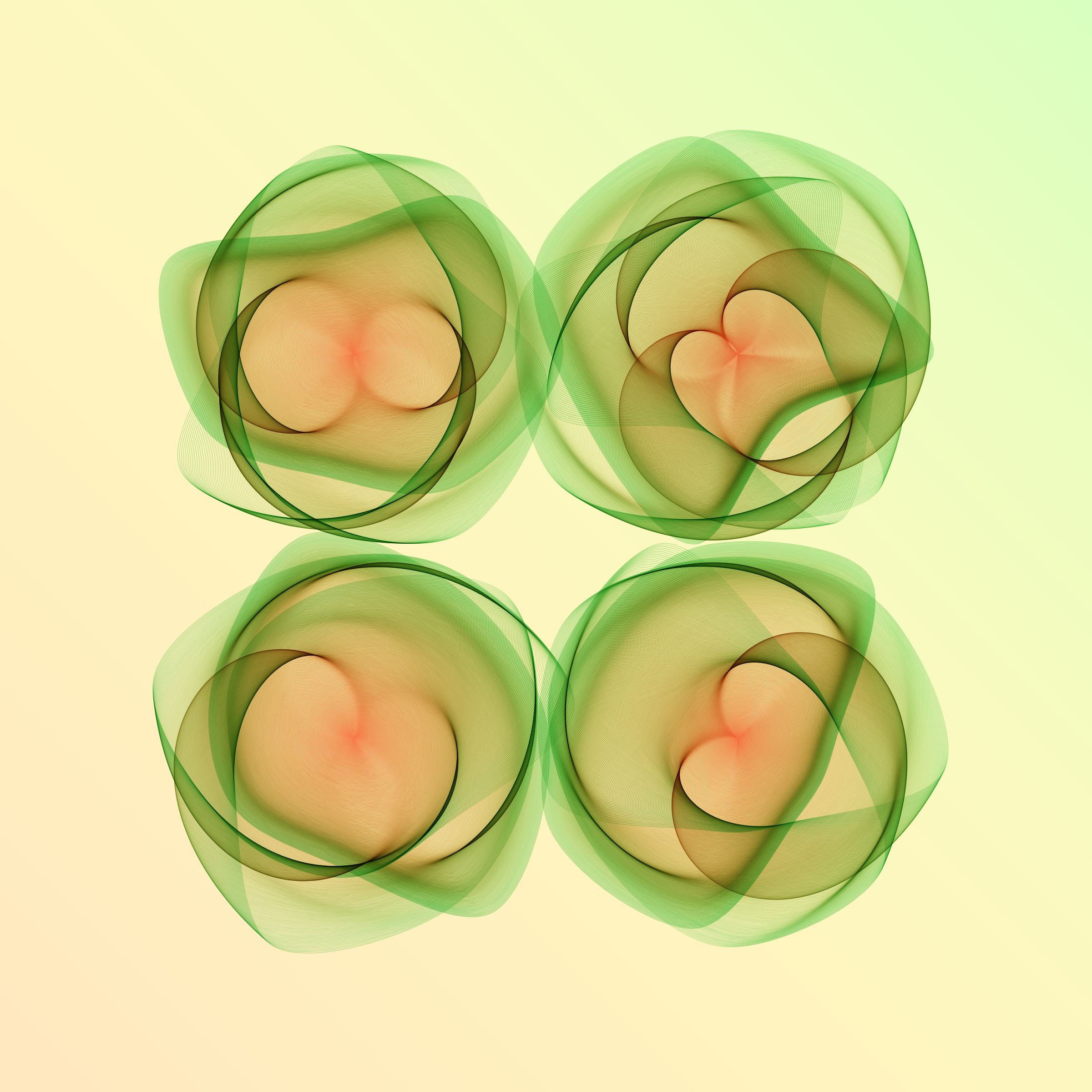 Art Blocks - Art Blocks v2 - Flowers #2734 - NFT # 116002734