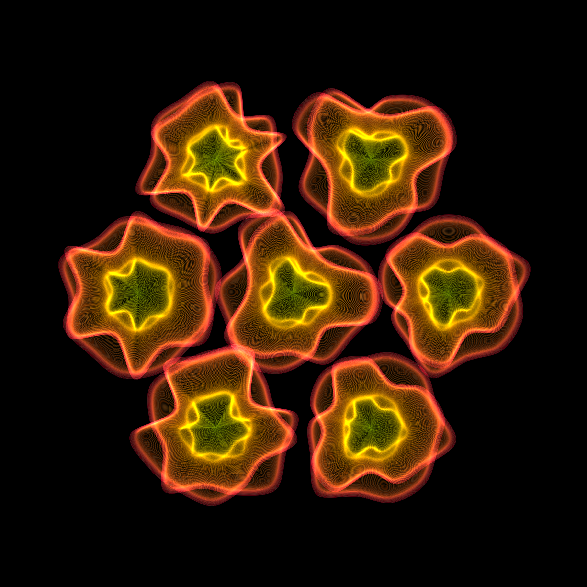 Art Blocks - Art Blocks v2 - Flowers #2735 - NFT # 116002735