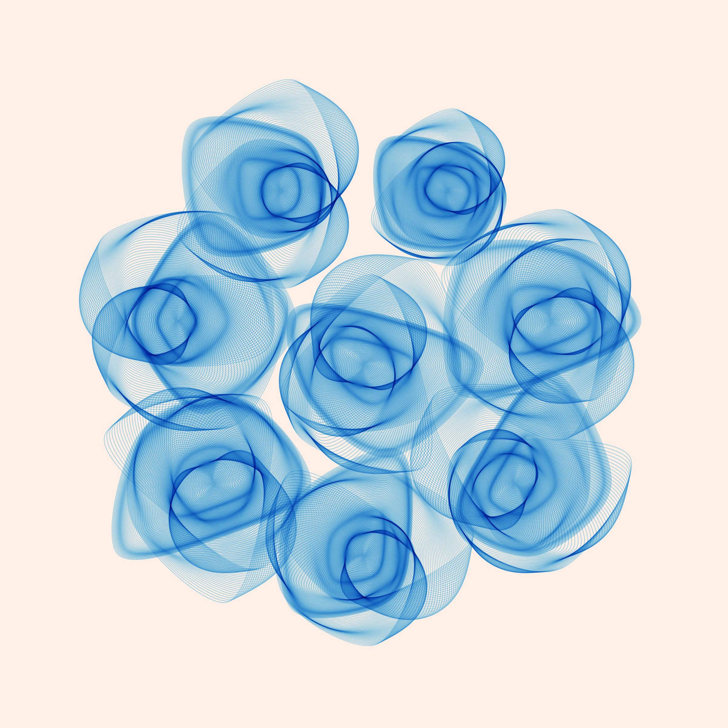 Art Blocks - Art Blocks v2 - Flowers #2738 - NFT # 116002738