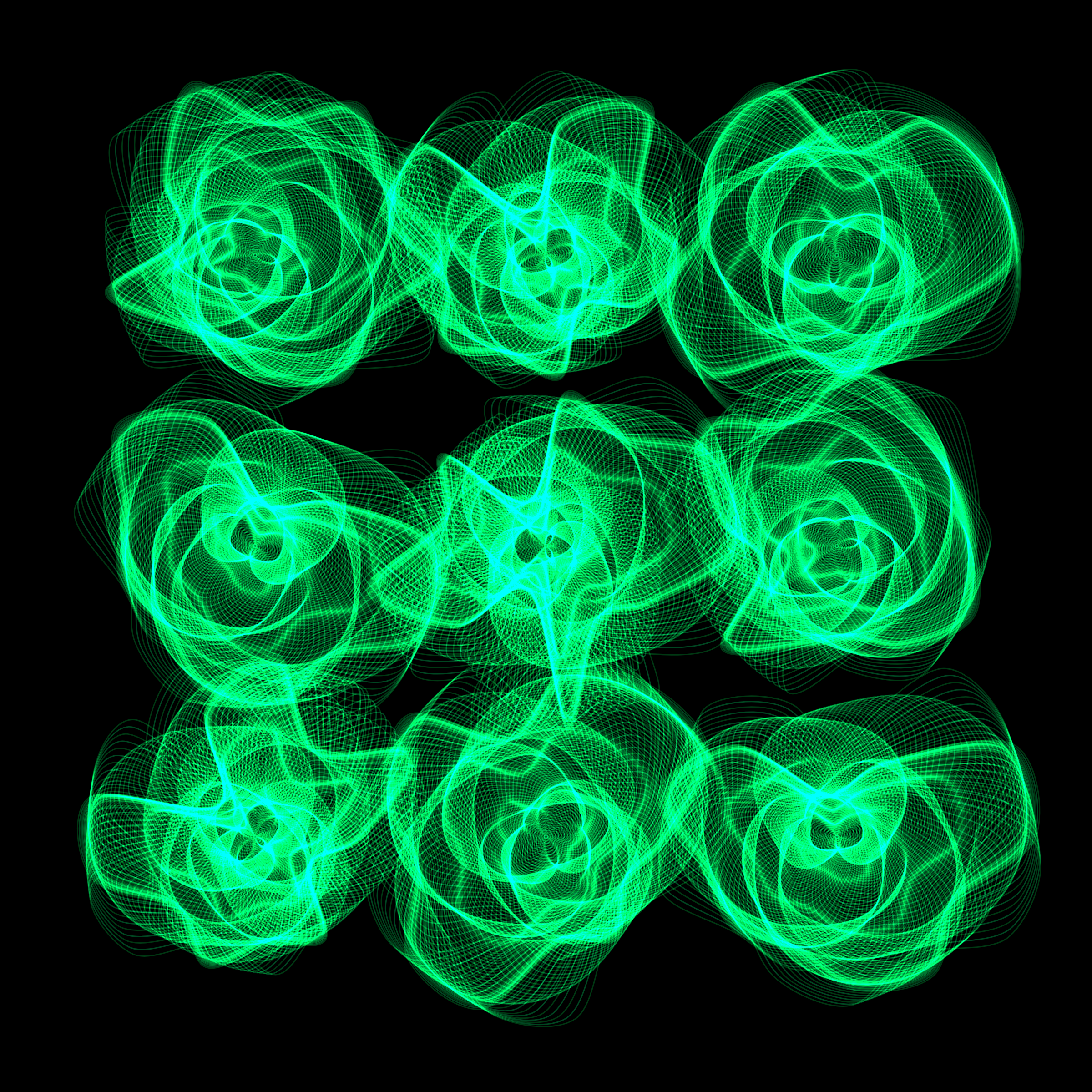 Art Blocks - Art Blocks v2 - Flowers #2739 - NFT # 116002739