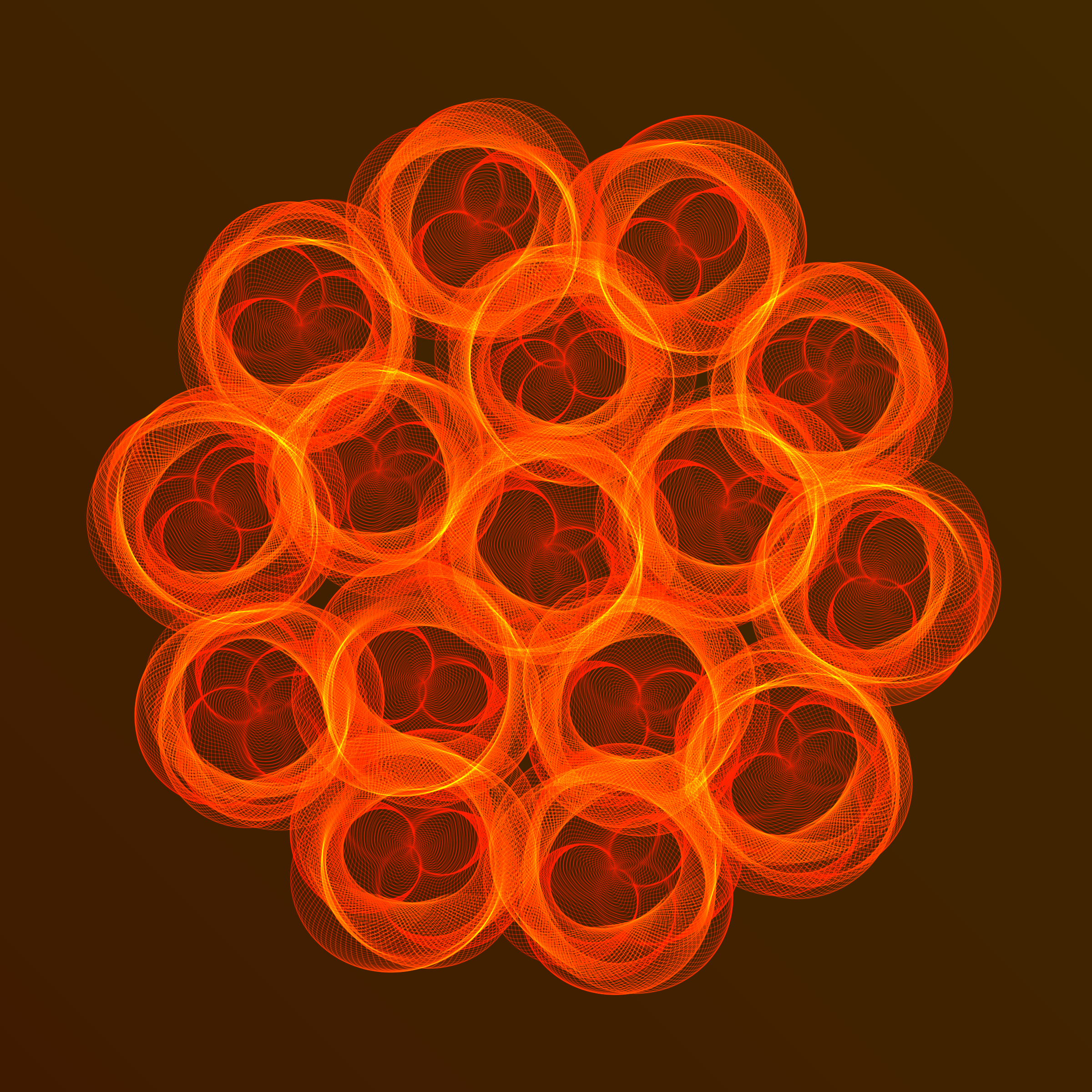 Art Blocks - Art Blocks v2 - Flowers #2744 - NFT # 116002744