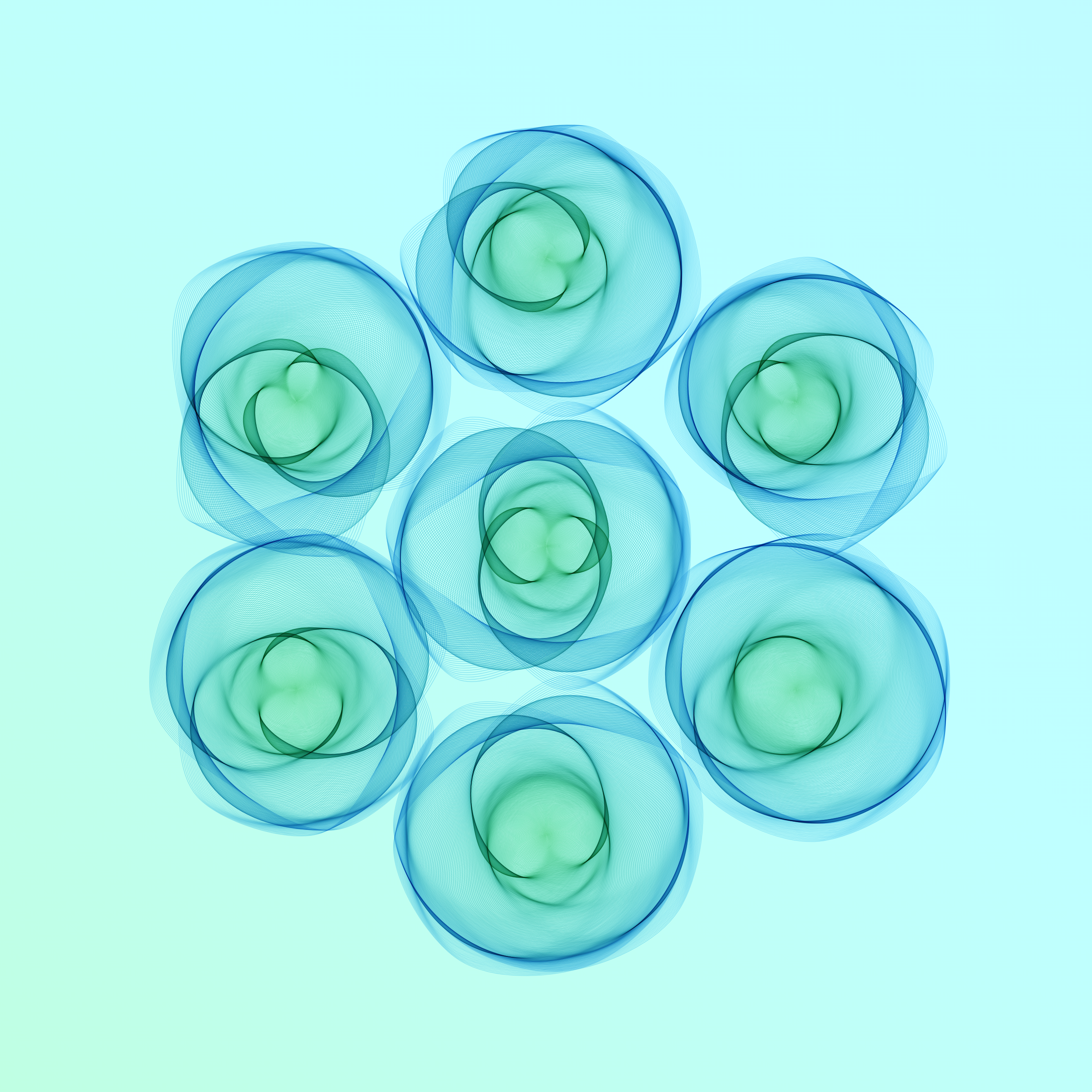 Art Blocks - Art Blocks v2 - Flowers #2747 - NFT # 116002747