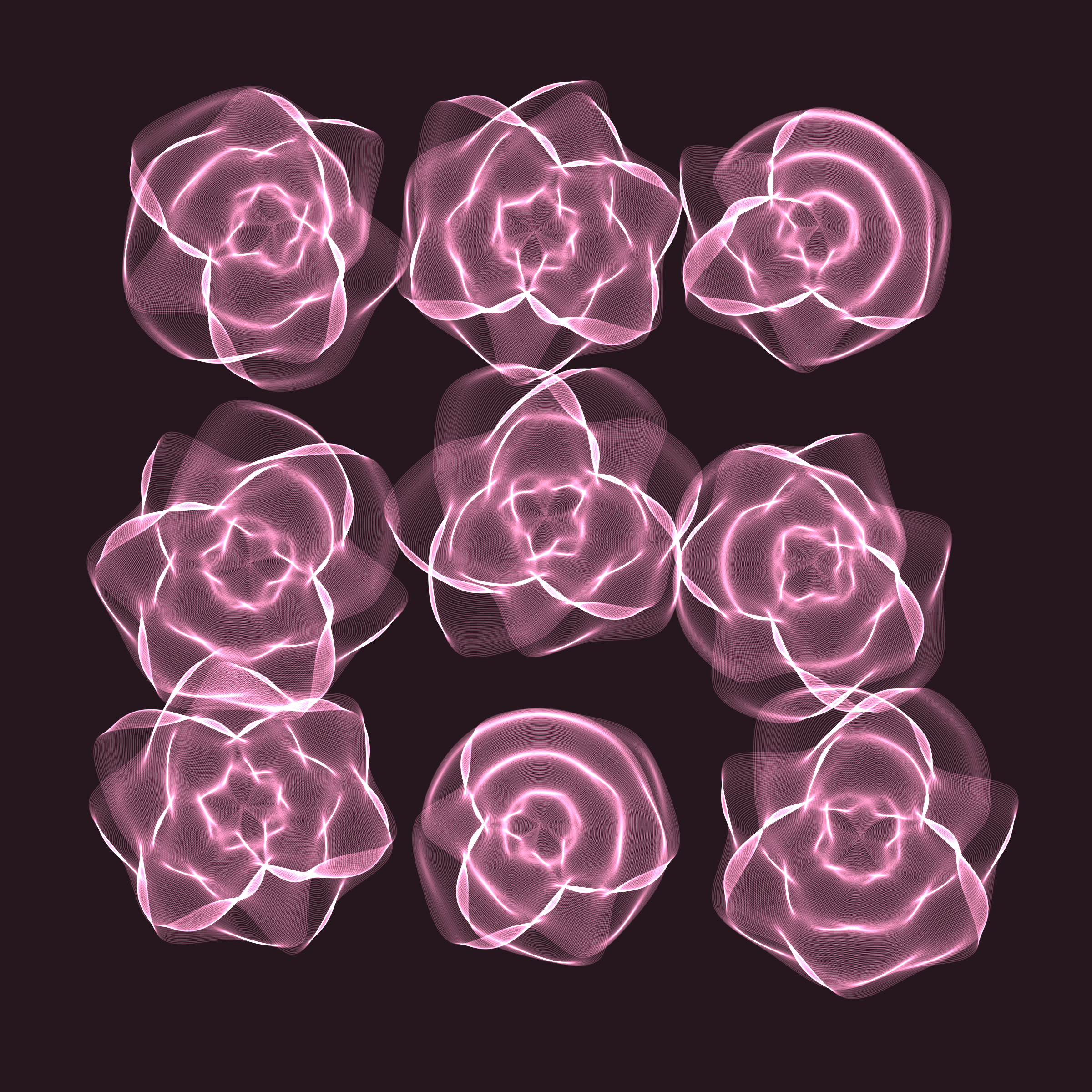 Art Blocks - Art Blocks v2 - Flowers #2751 - NFT # 116002751