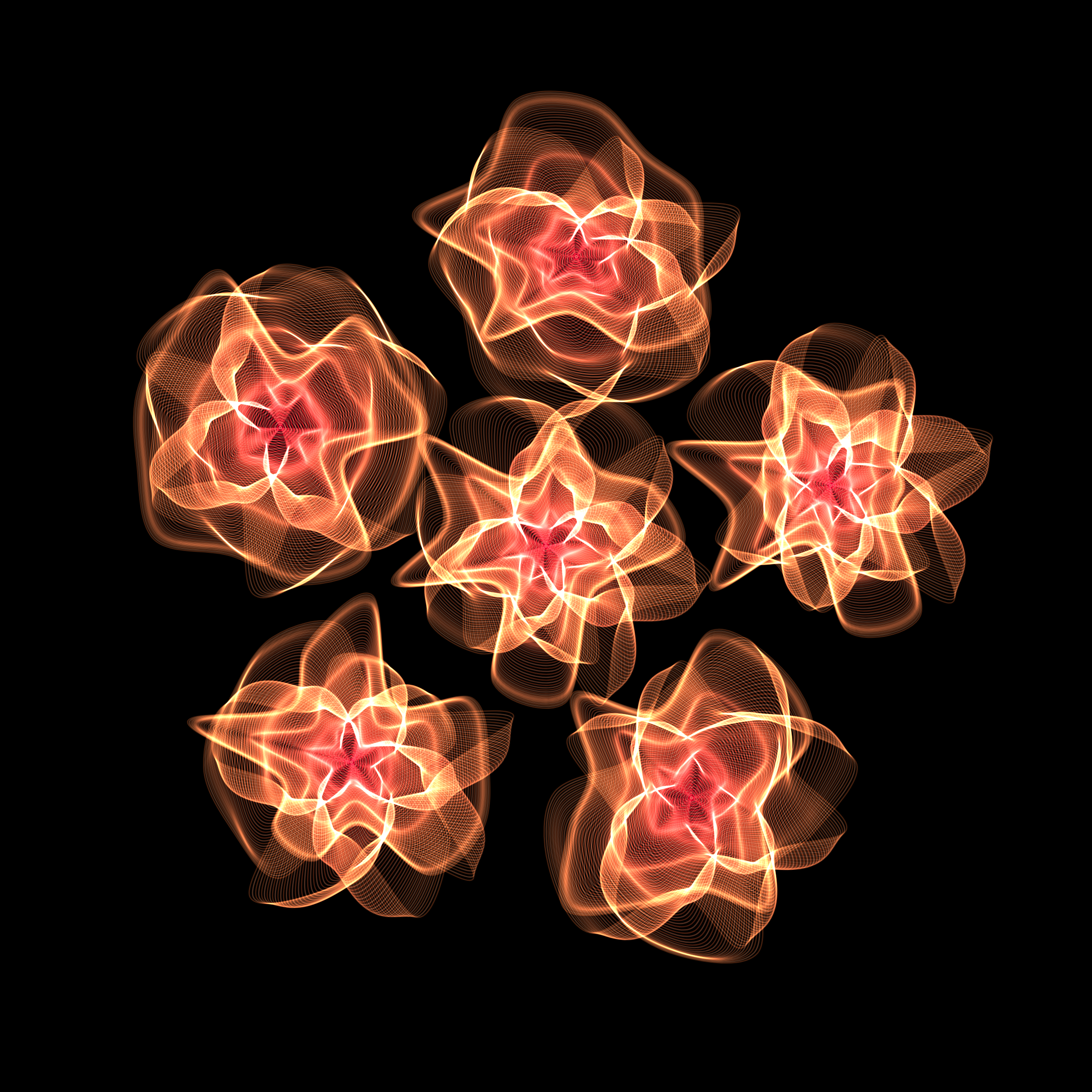 Art Blocks - Art Blocks v2 - Flowers #2755 - NFT # 116002755