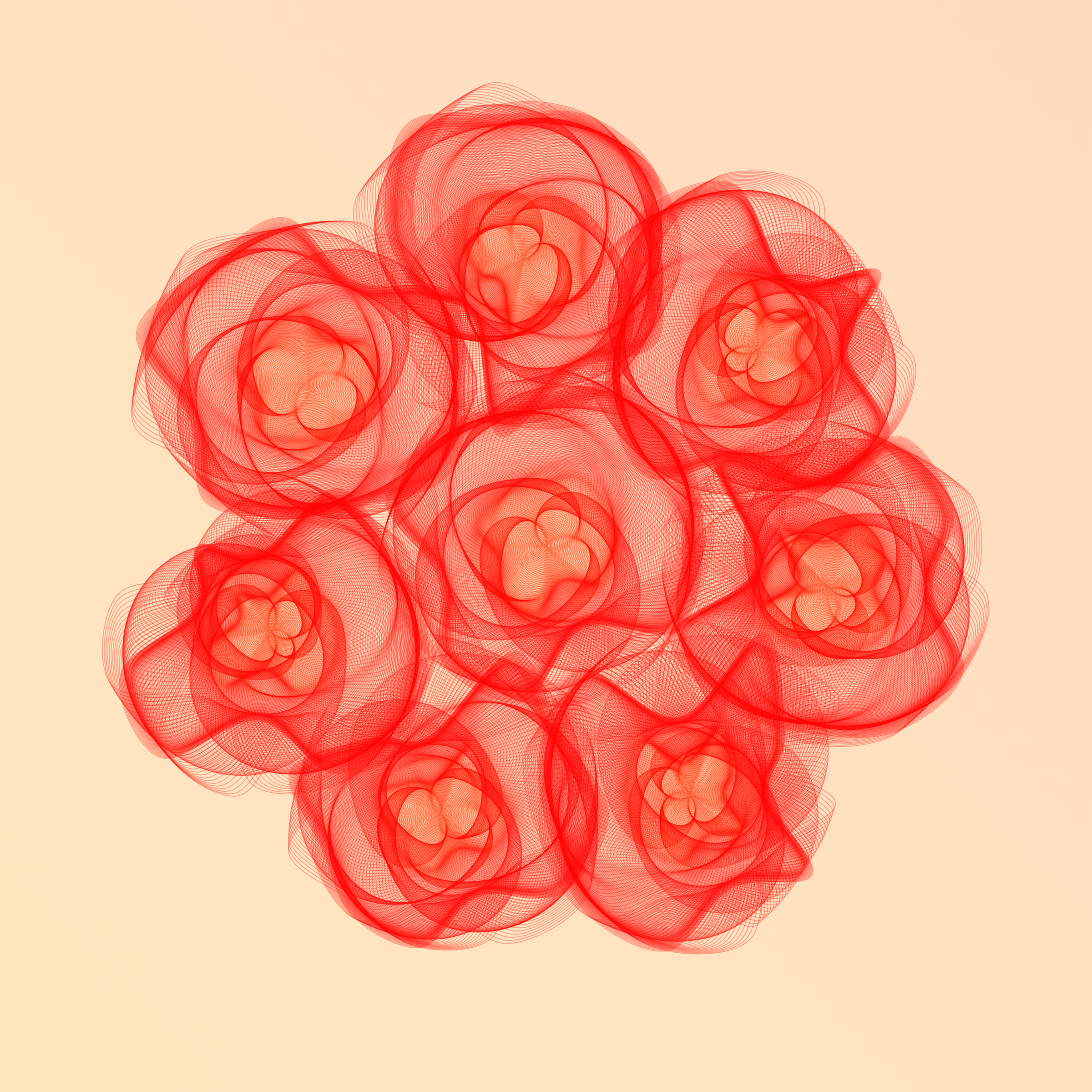 Art Blocks - Art Blocks v2 - Flowers #2761 - NFT # 116002761