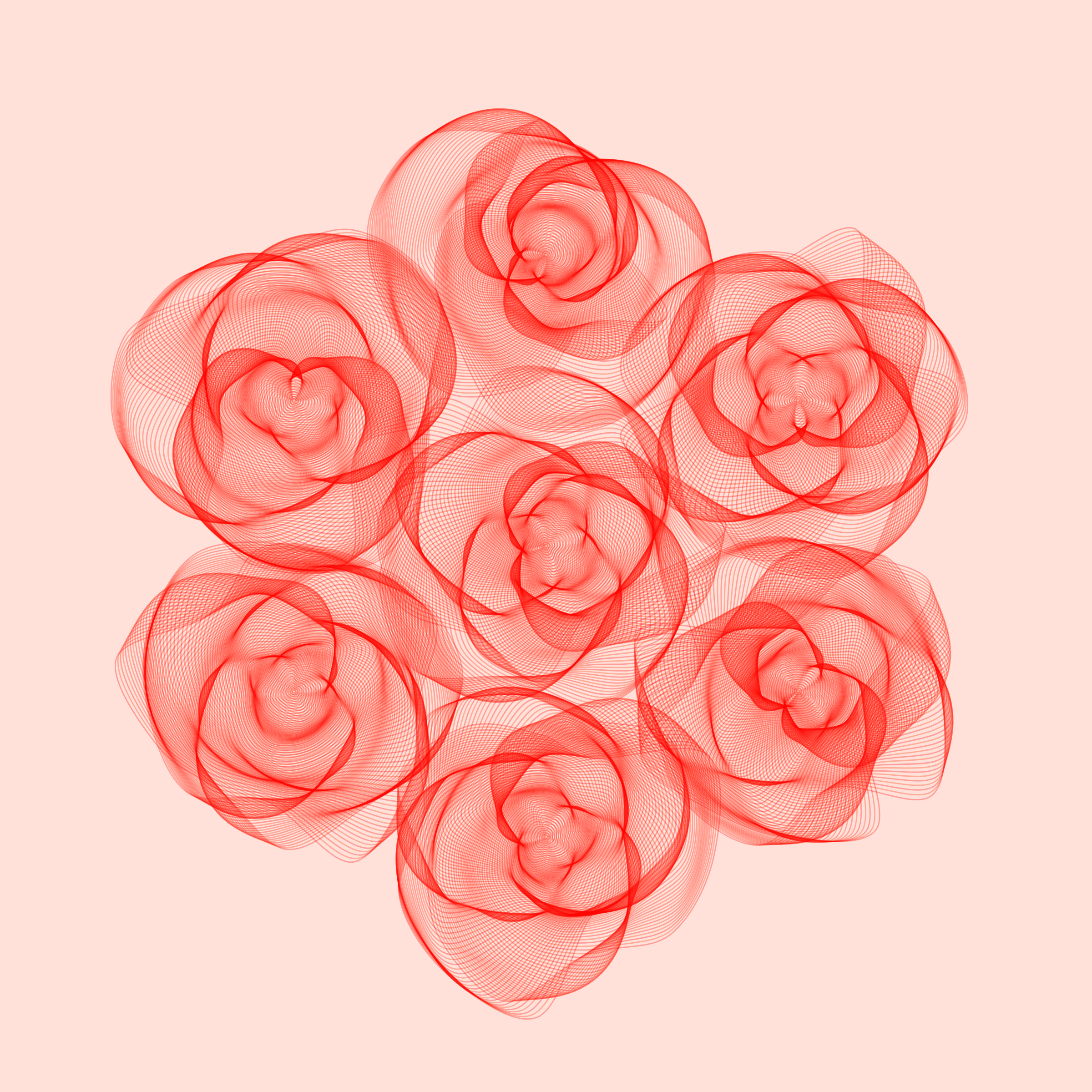 Art Blocks - Art Blocks v2 - Flowers #2766 - NFT # 116002766