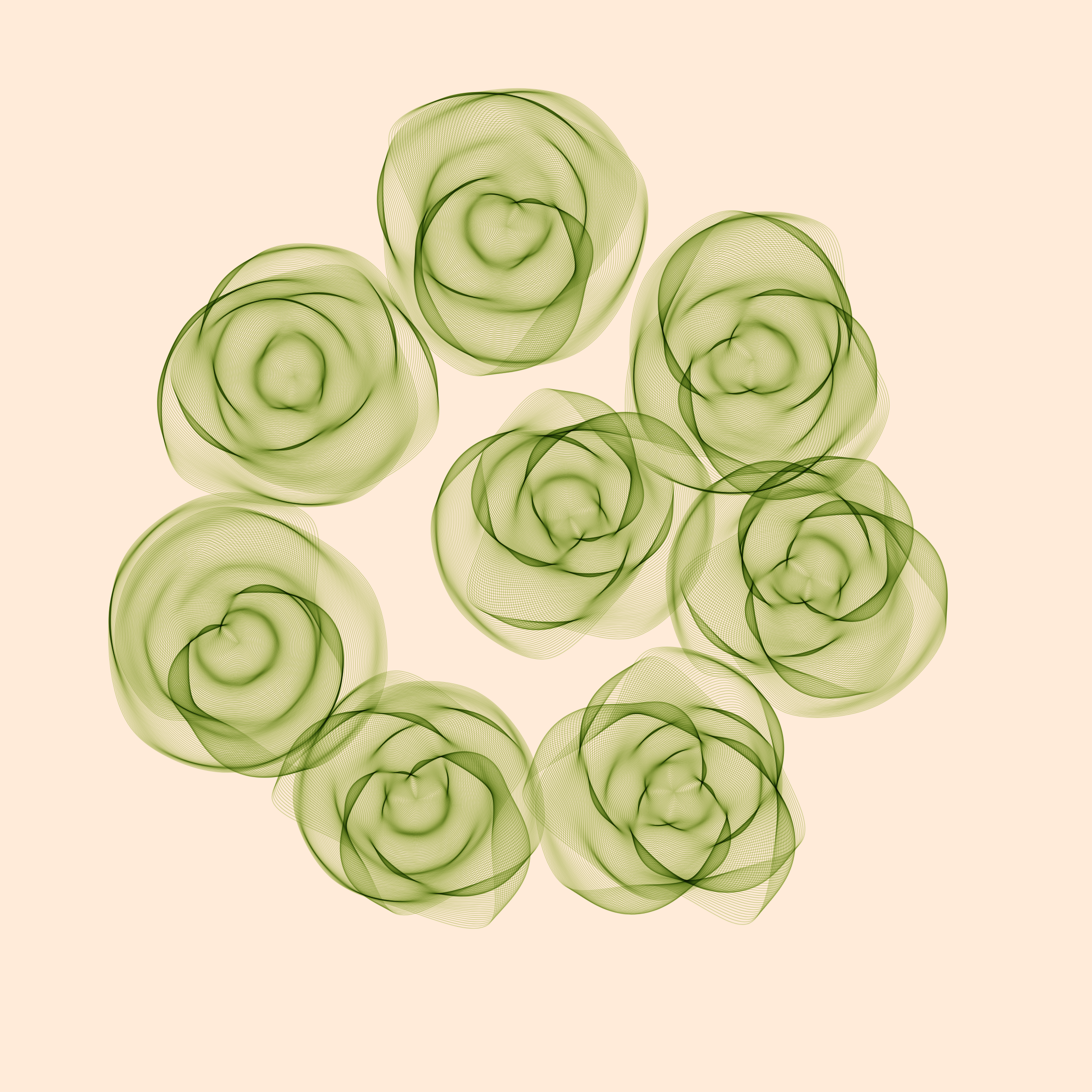 Art Blocks - Art Blocks v2 - Flowers #2777 - NFT # 116002777