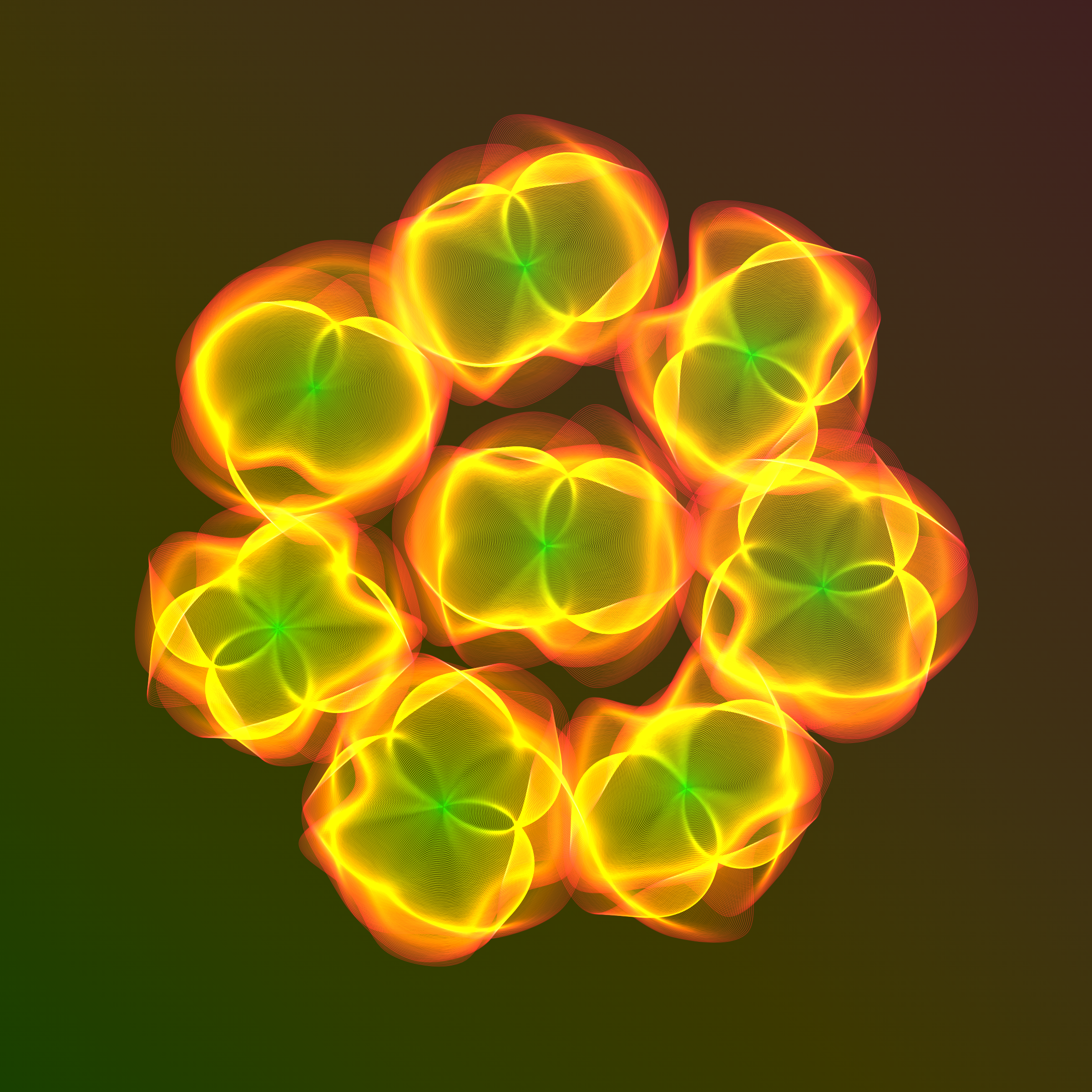 Art Blocks - Art Blocks v2 - Flowers #2782 - NFT # 116002782