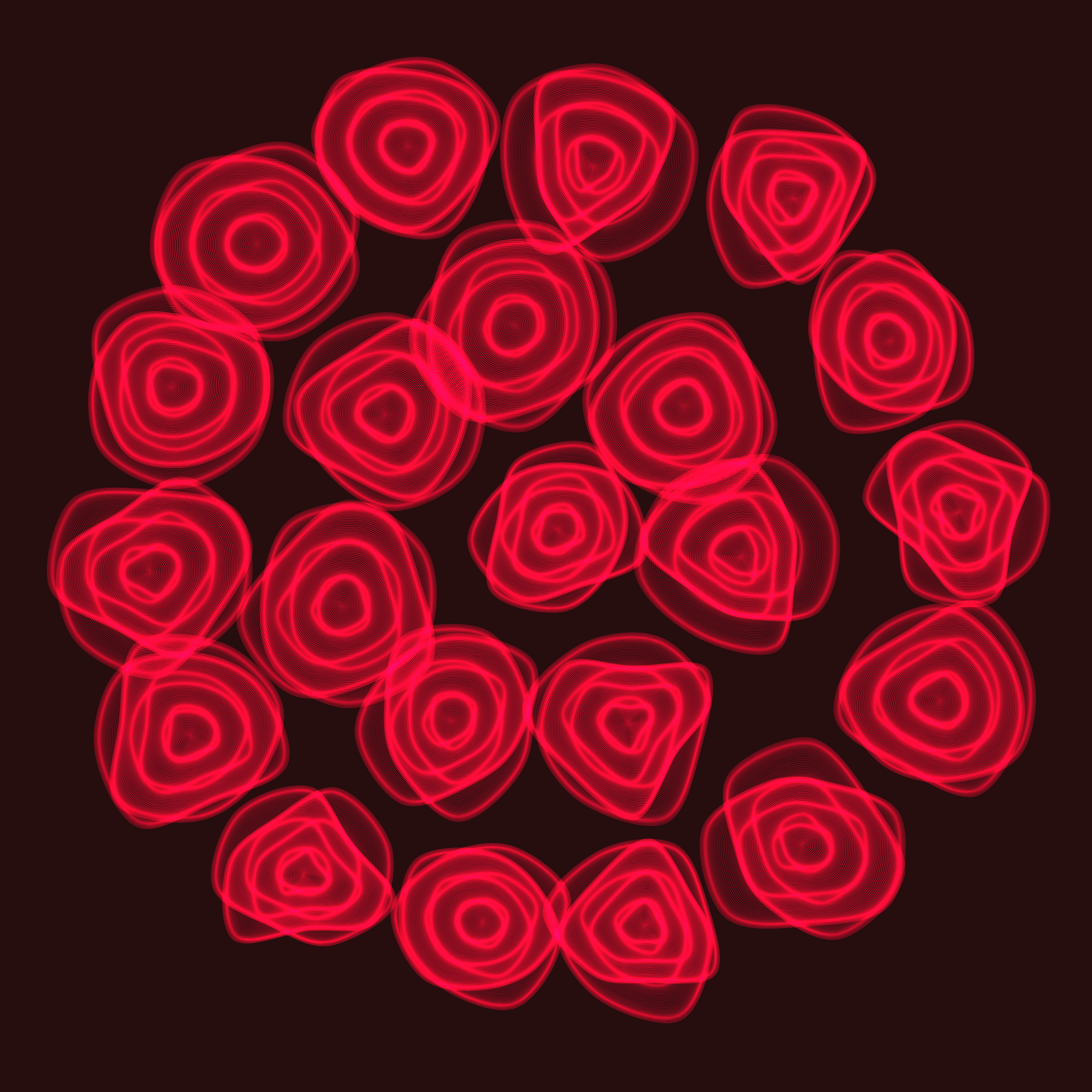 Art Blocks - Art Blocks v2 - Flowers #2800 - NFT # 116002800