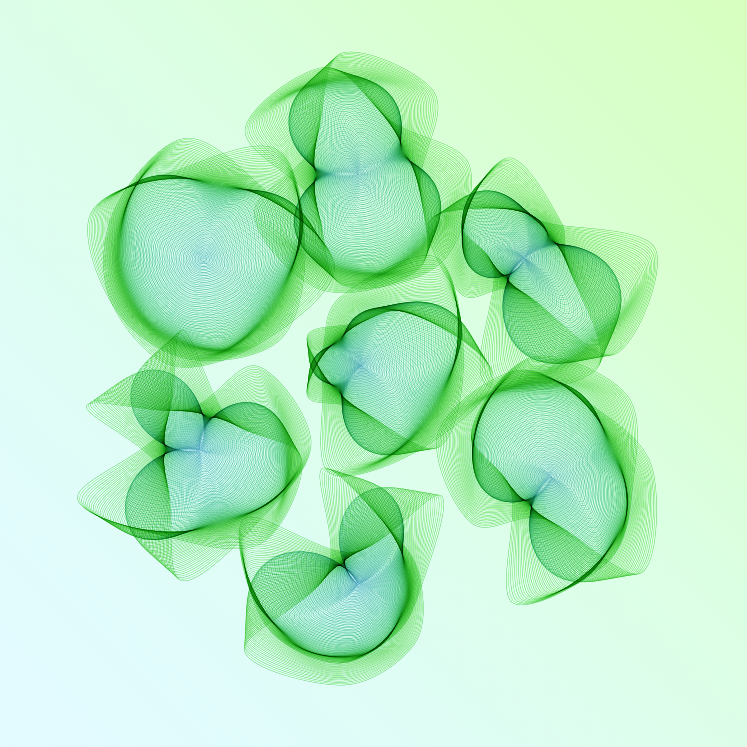 Art Blocks - Art Blocks v2 - Flowers #2802 - NFT # 116002802