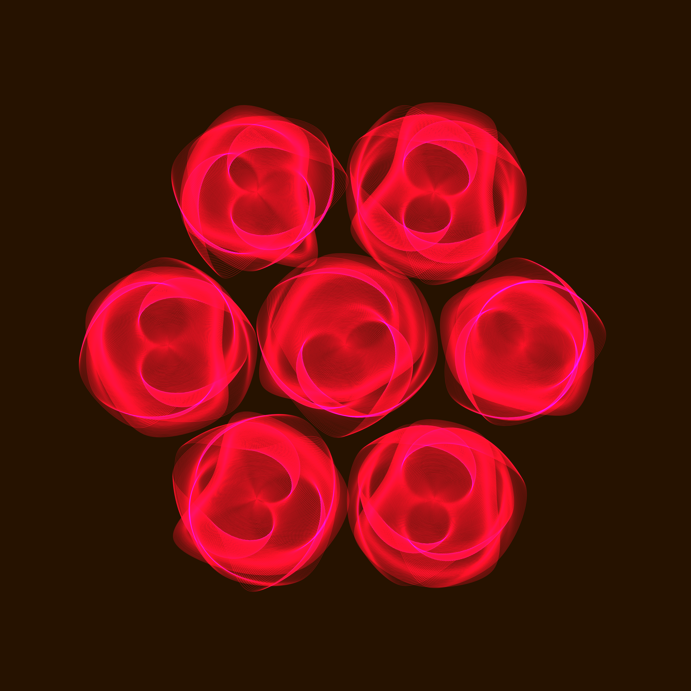 Art Blocks - Art Blocks v2 - Flowers #2805 - NFT # 116002805