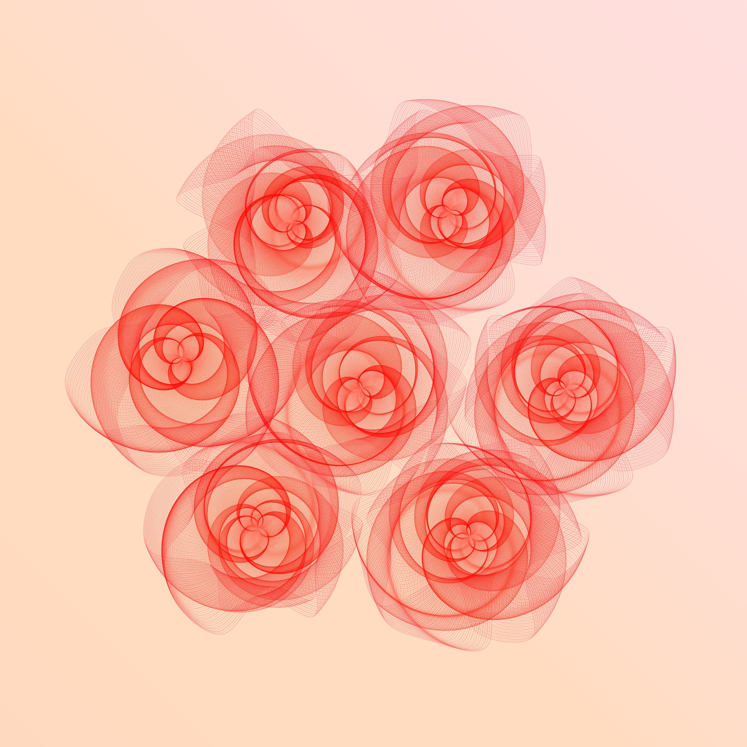 Art Blocks - Art Blocks v2 - Flowers #2806 - NFT # 116002806