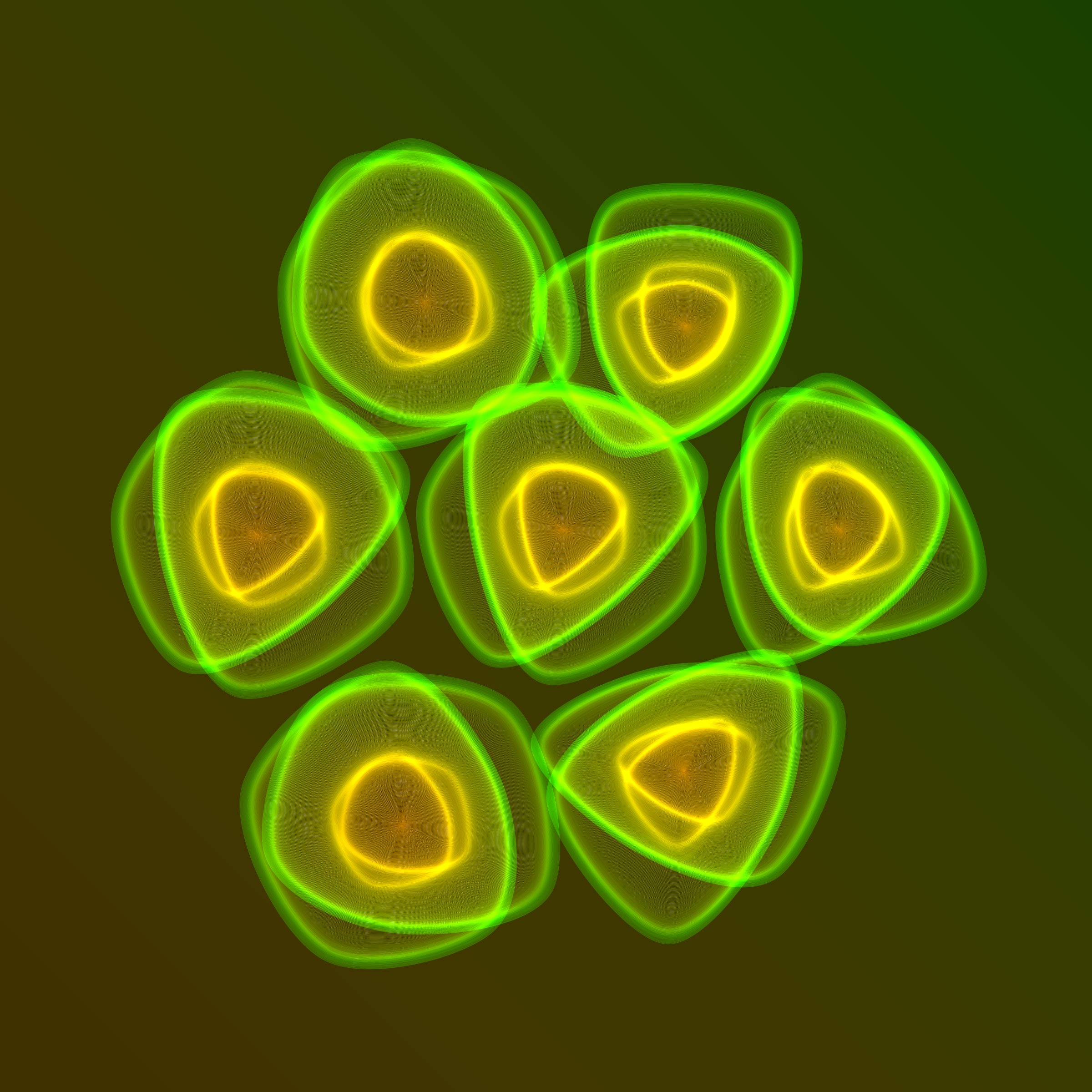 Art Blocks - Art Blocks v2 - Flowers #2810 - NFT # 116002810