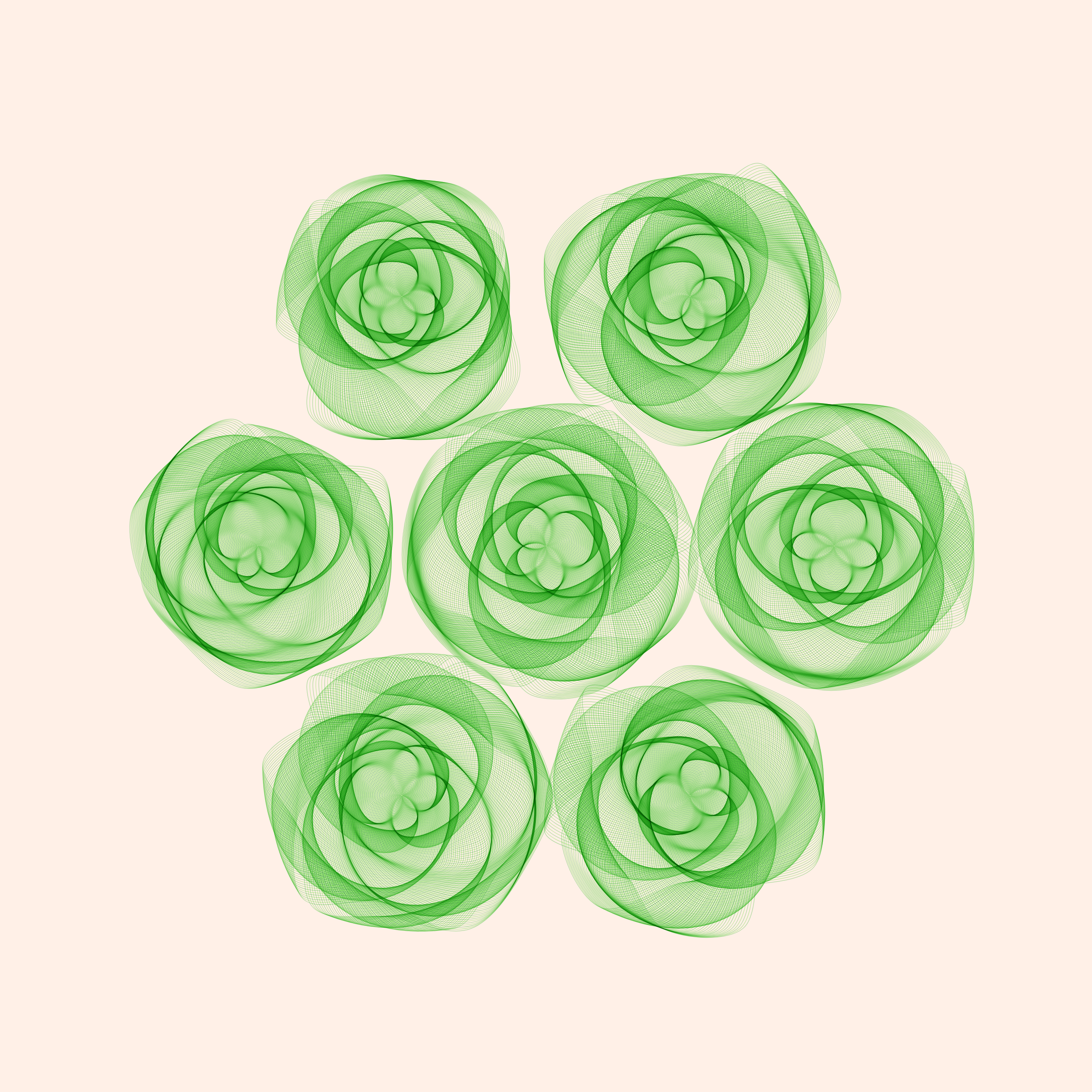 Art Blocks - Art Blocks v2 - Flowers #2811 - NFT # 116002811