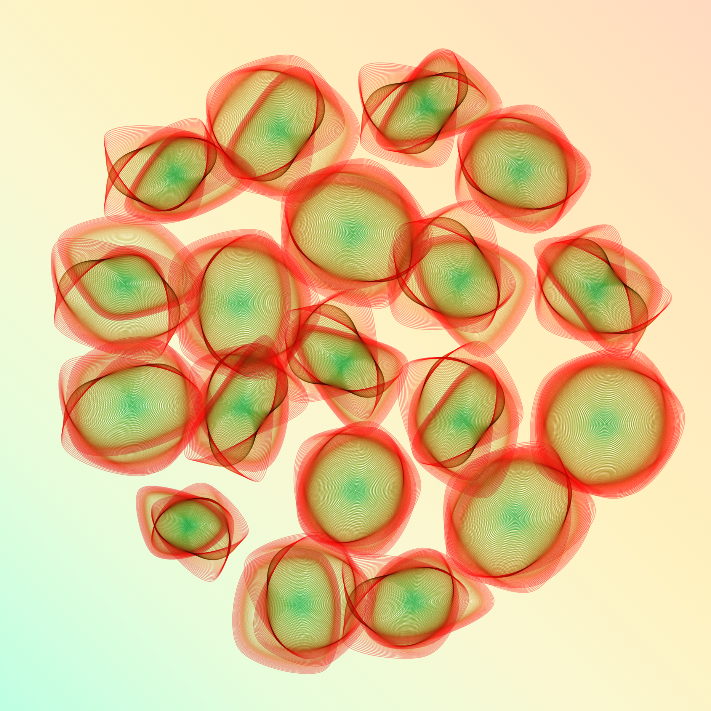 Art Blocks - Art Blocks v2 - Flowers #2820 - NFT # 116002820