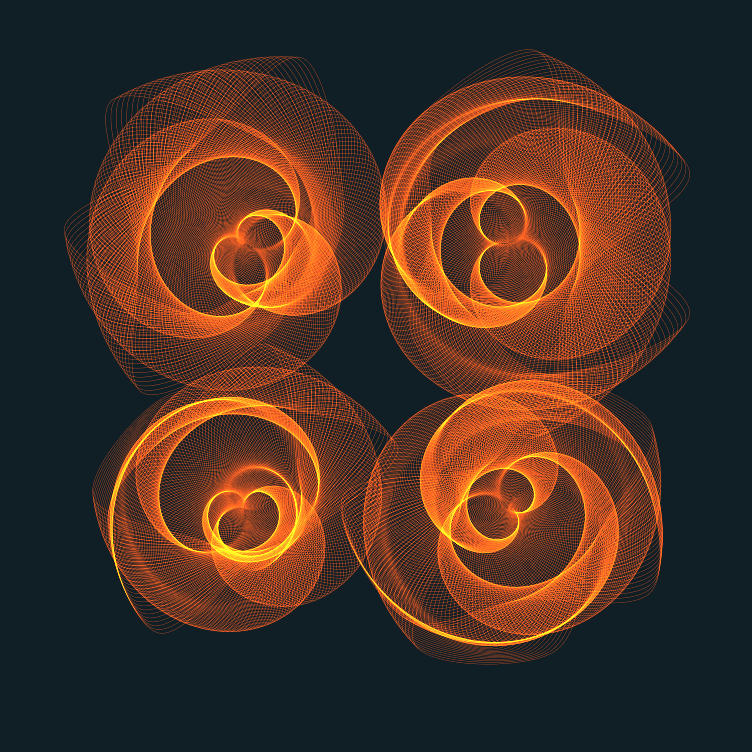 Art Blocks - Art Blocks v2 - Flowers #2823 - NFT # 116002823