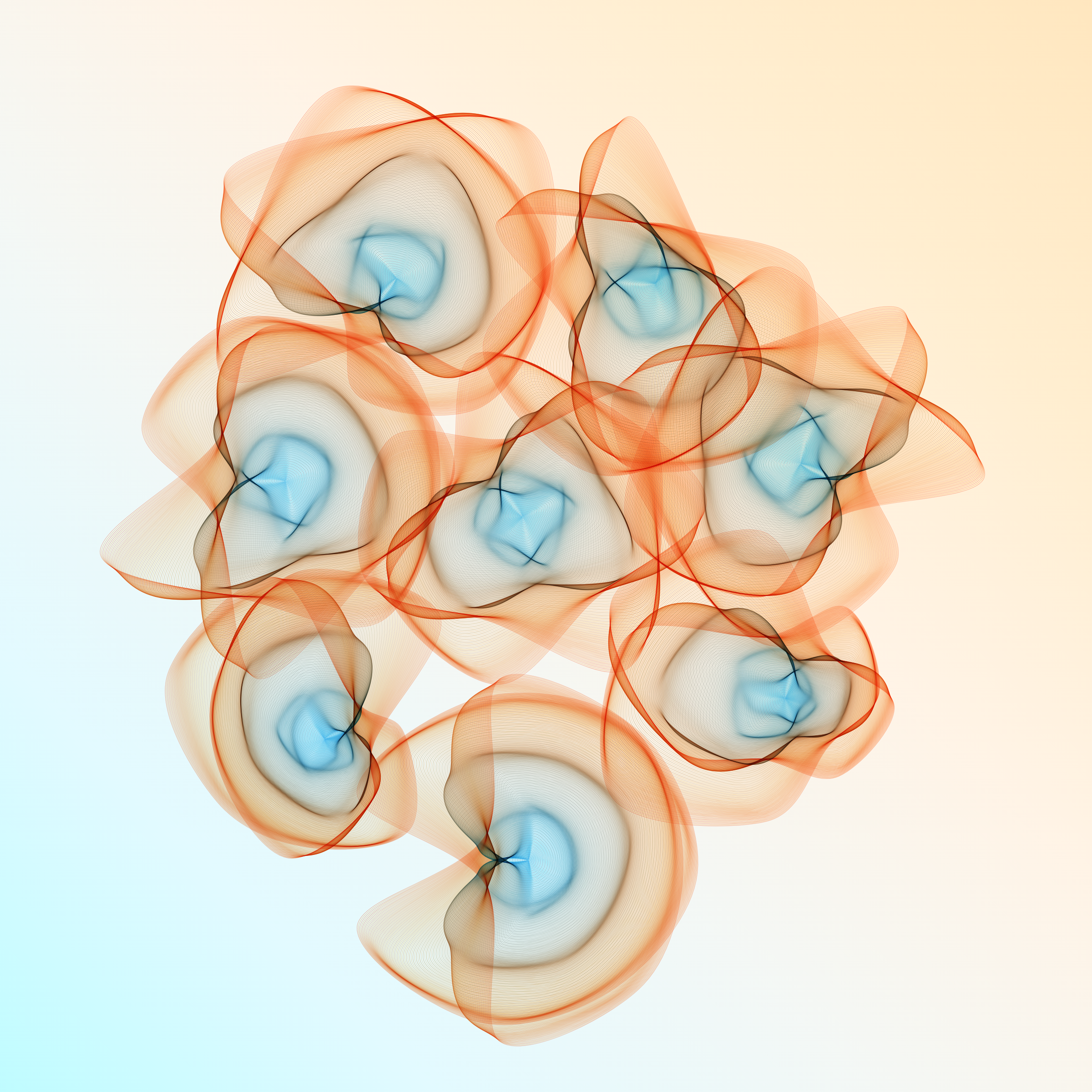 Art Blocks - Art Blocks v2 - Flowers #2836 - NFT # 116002836