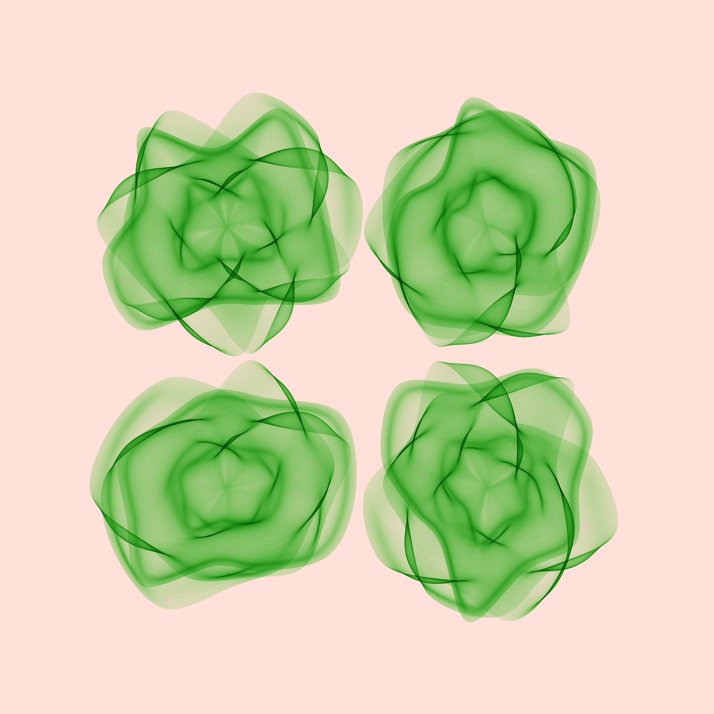 Art Blocks - Art Blocks v2 - Flowers #2839 - NFT # 116002839