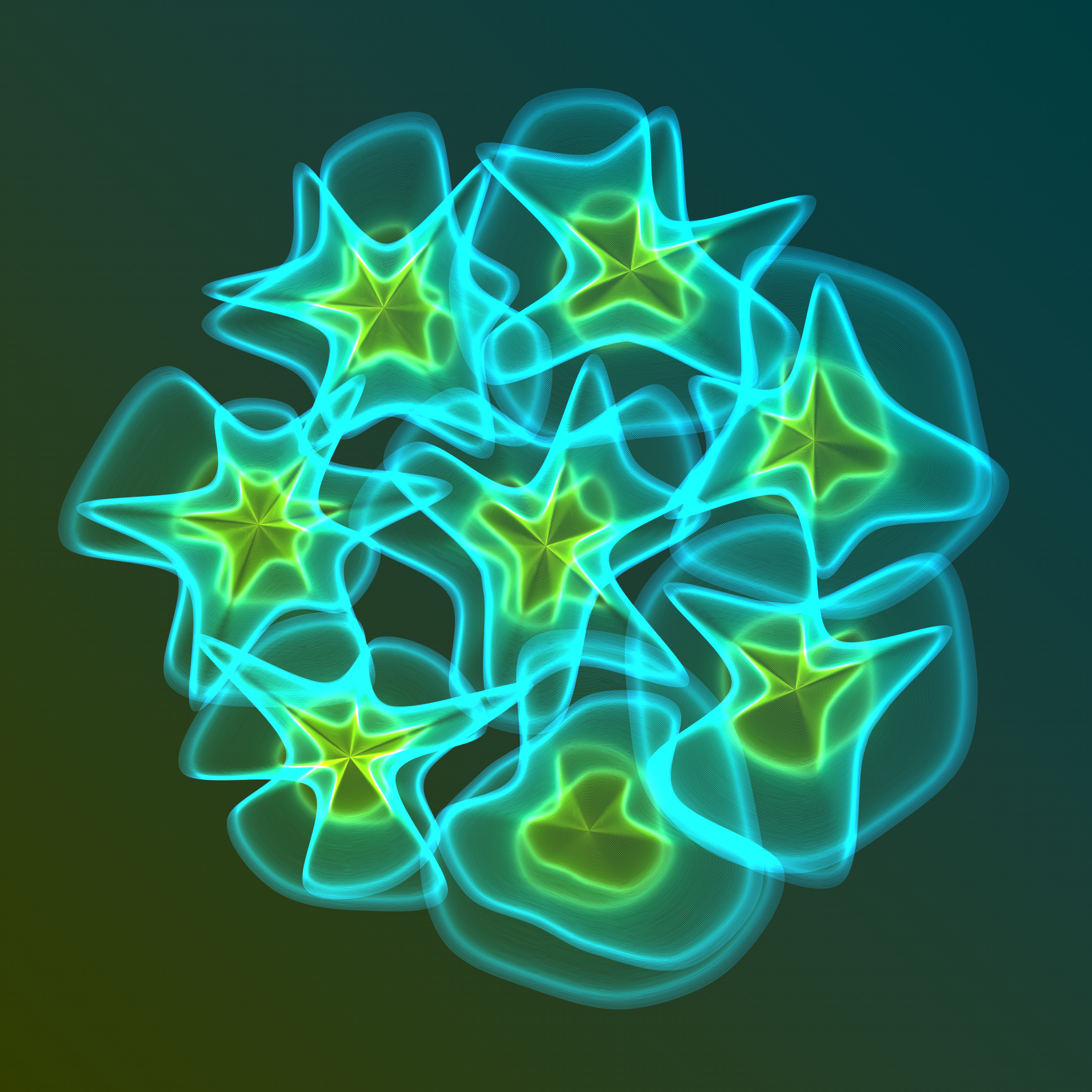 Art Blocks - Art Blocks v2 - Flowers #2845 - NFT # 116002845