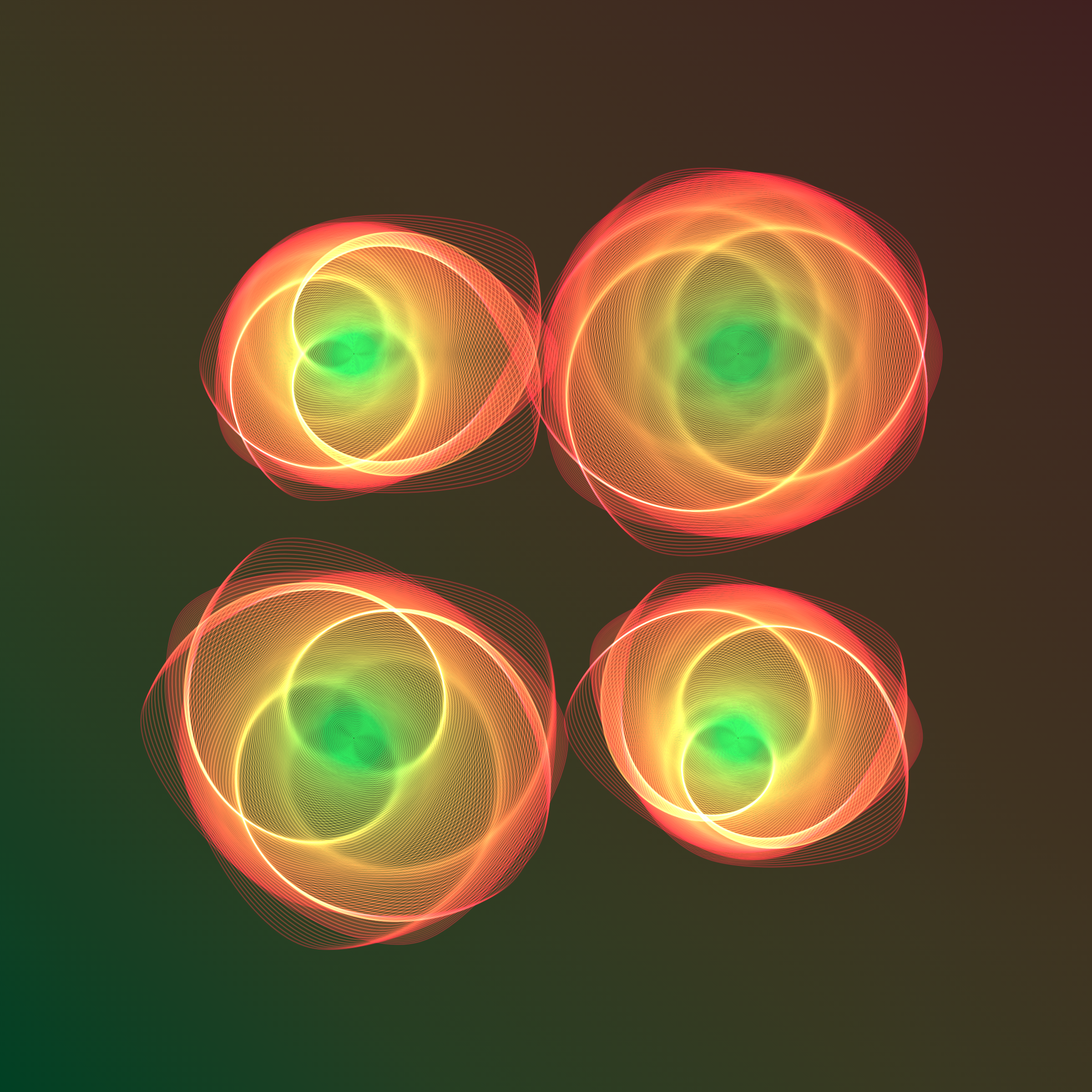 Art Blocks - Art Blocks v2 - Flowers #2847 - NFT # 116002847