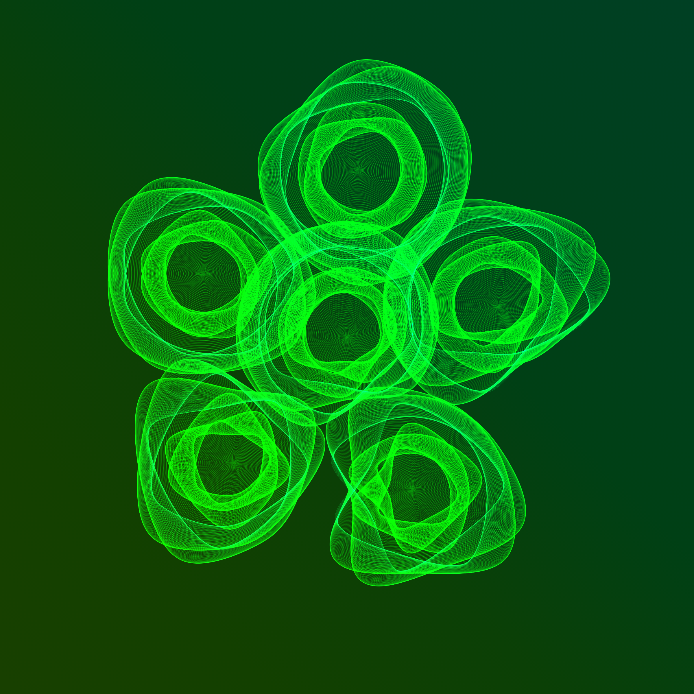 Art Blocks - Art Blocks v2 - Flowers #2863 - NFT # 116002863