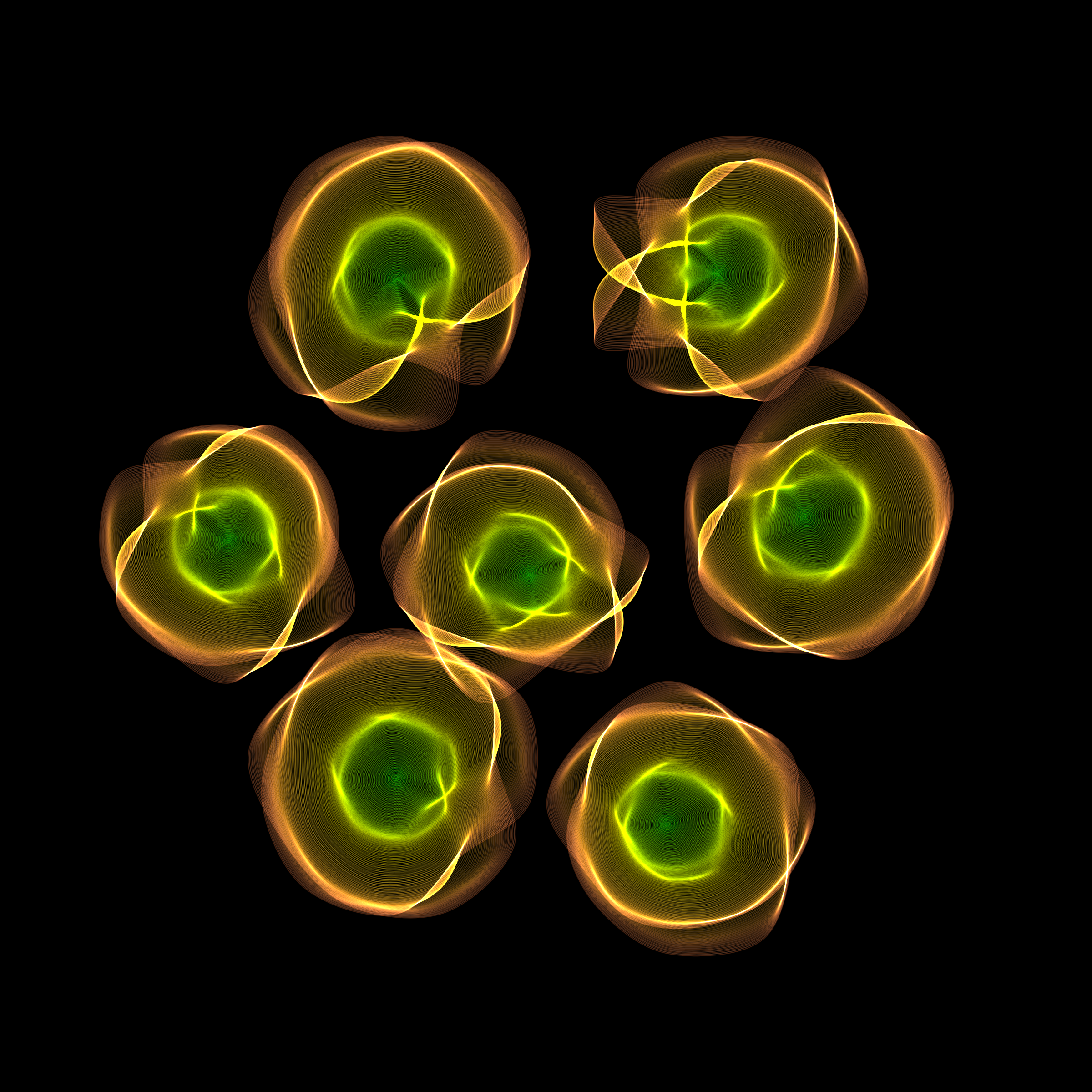 Art Blocks - Art Blocks v2 - Flowers #2874 - NFT # 116002874